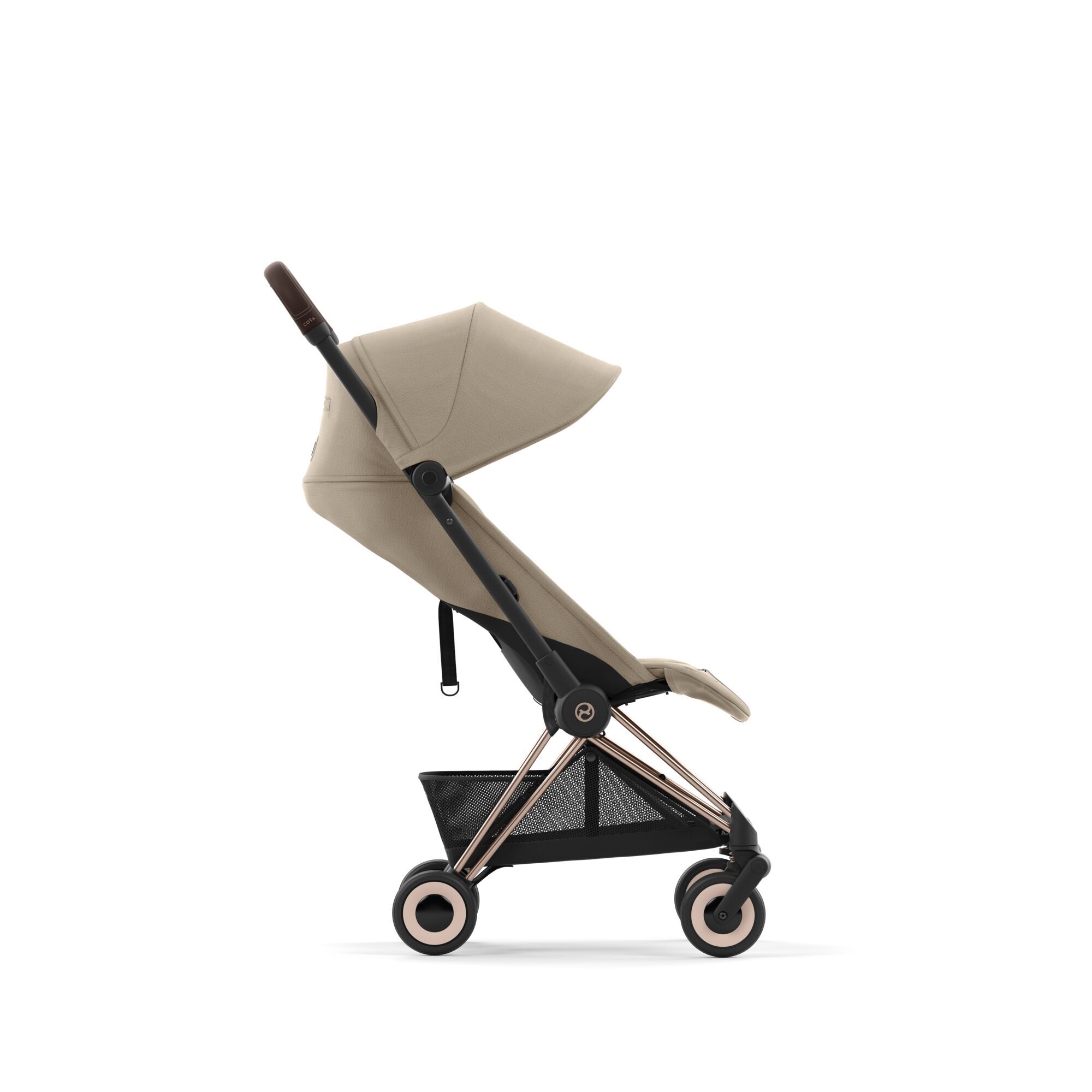 CYBEX Coya - Cozy Beige (Rosegold Frame) in Cozy Beige (Rosegold Frame) large-cybex-neu image number 4