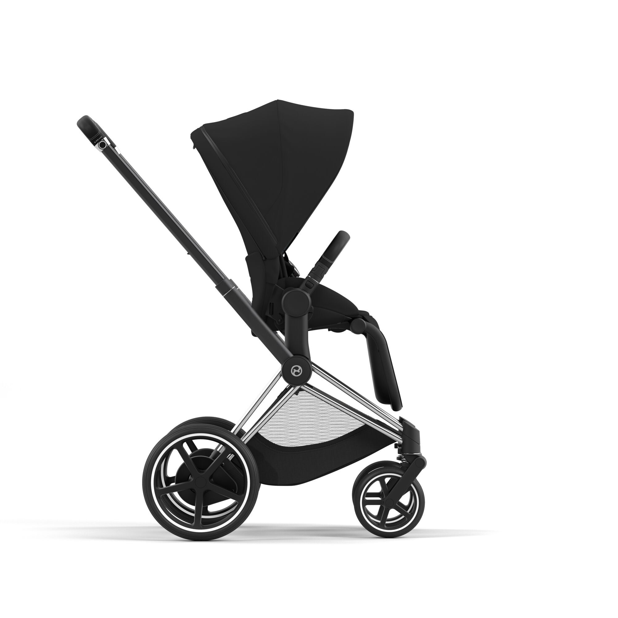 CYBEX e-Priam Frame - Chrome With Black Details in Chrome With Black Details large-cybex-ca image number 6