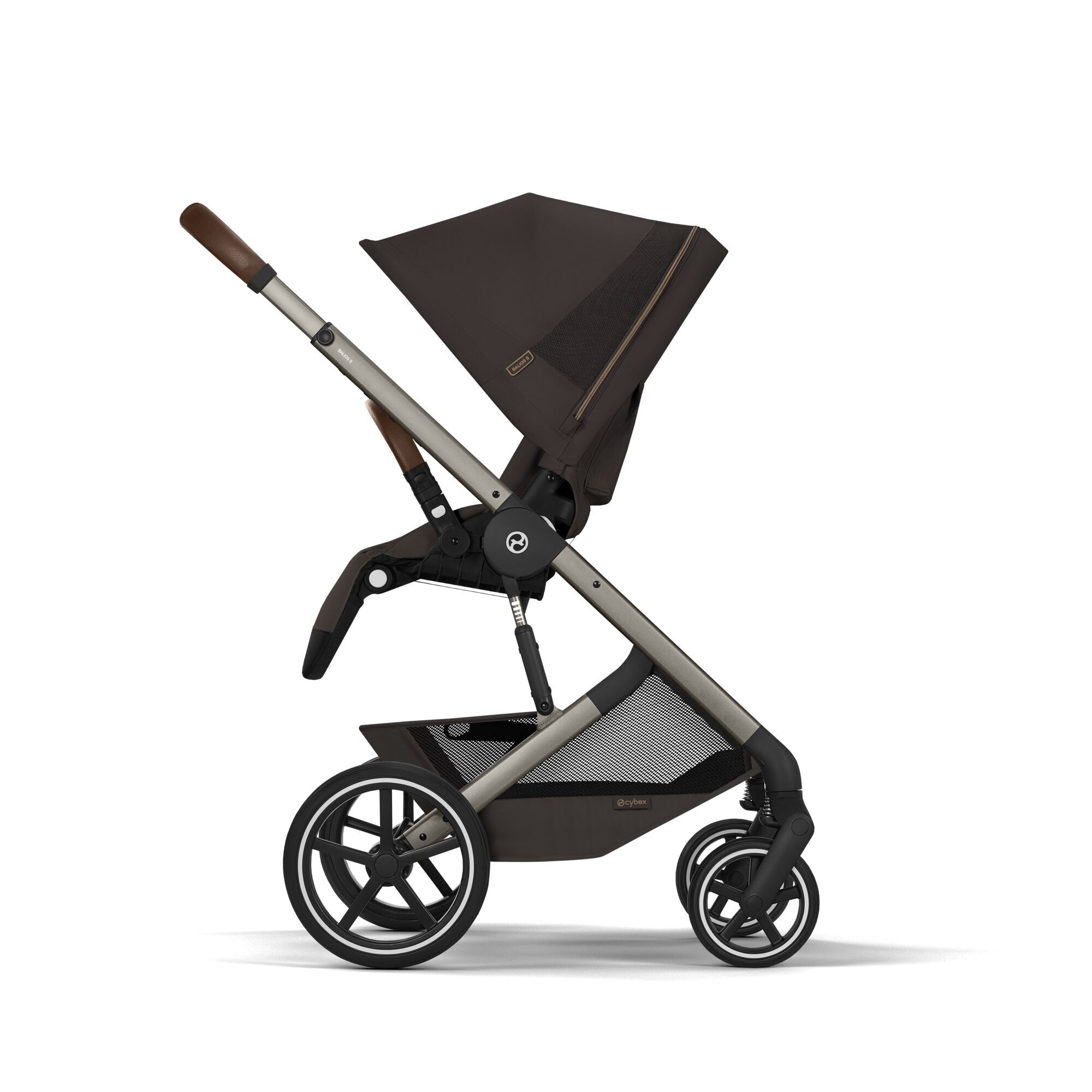 CYBEX Balios S Lux - Chocolate Brown (Taupe Frame) in Chocolate Brown (Taupe Frame) large-cybex-gb image number 4