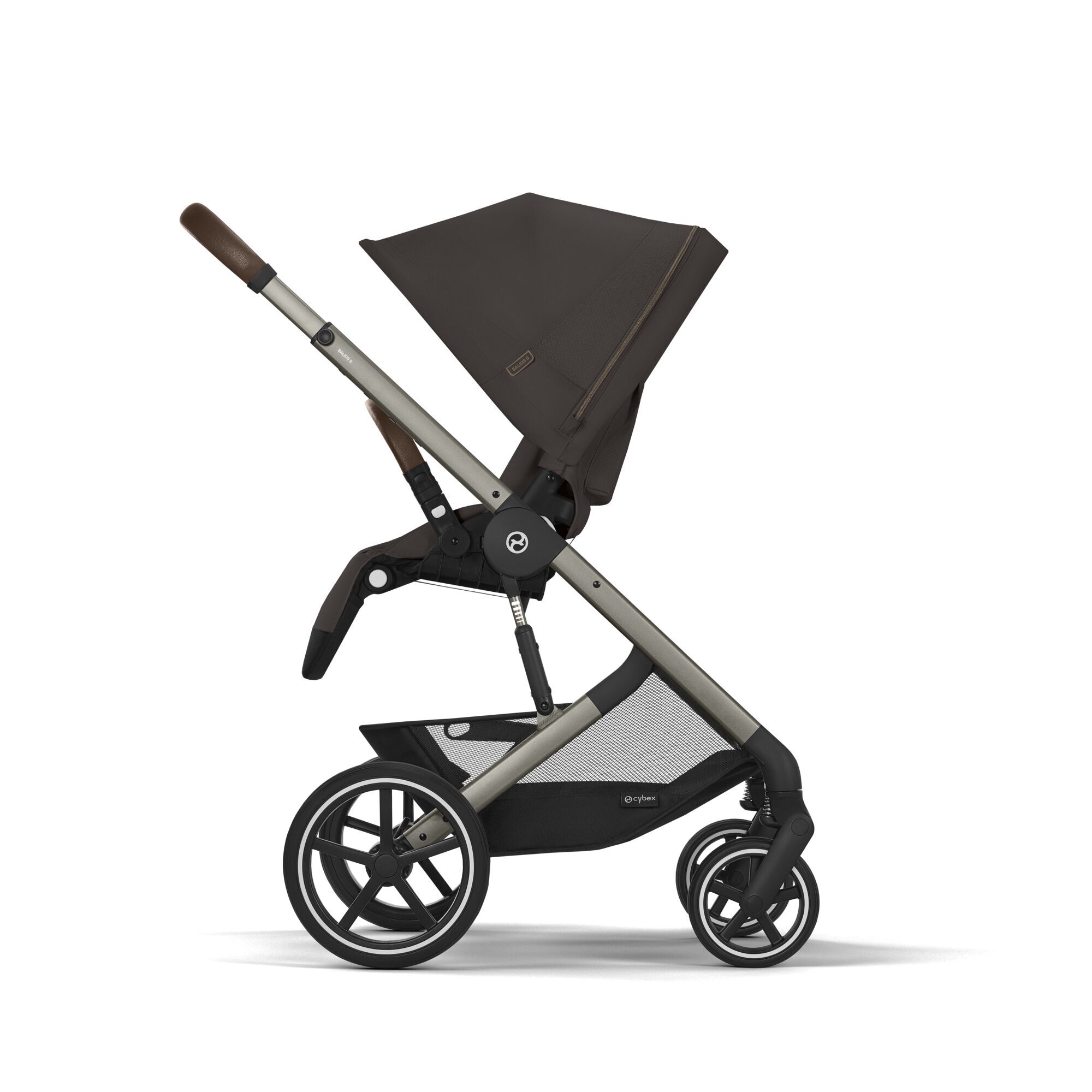 CYBEX Balios S Lux - Chocolate Brown in Chocolate Brown (Taupe Frame) large-cybex-imea image number 5