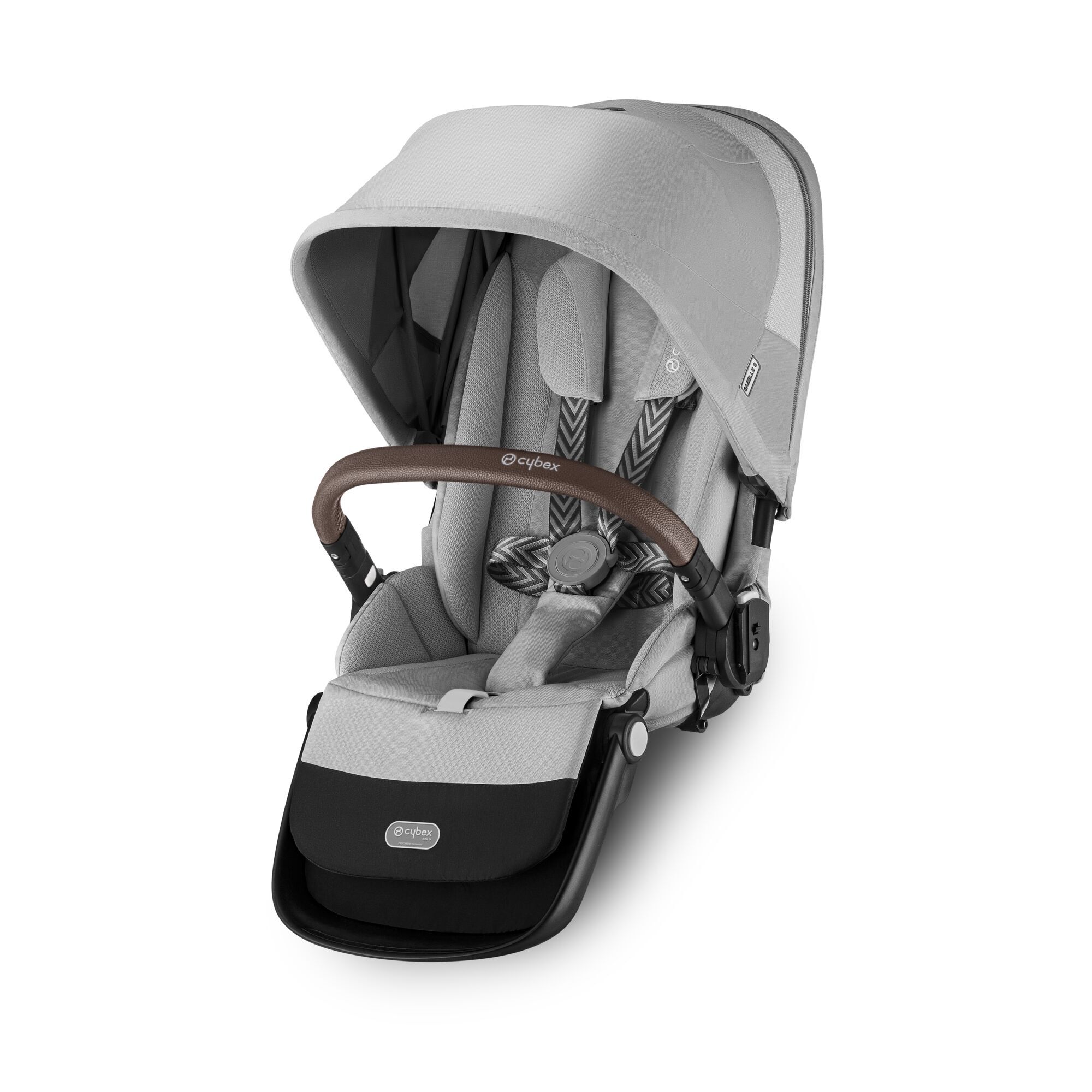 CYBEX Gazelle S Seat Unit - Lava Grey in Lava Grey (Silver Frame) large-cybex-us image number 1