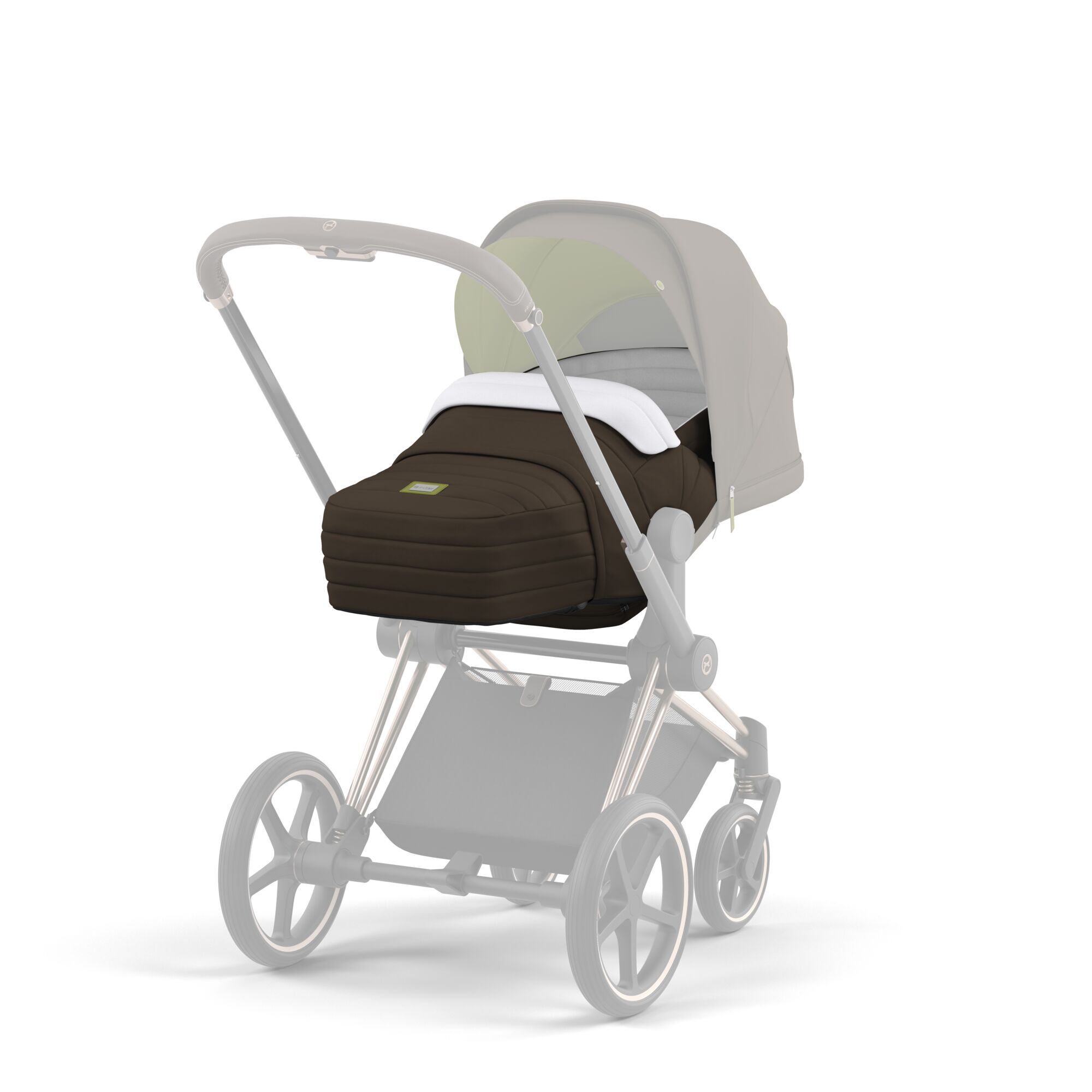CYBEX Platinum Lite Cot - Khaki Green in Khaki Green large-cybex-cn image number 1