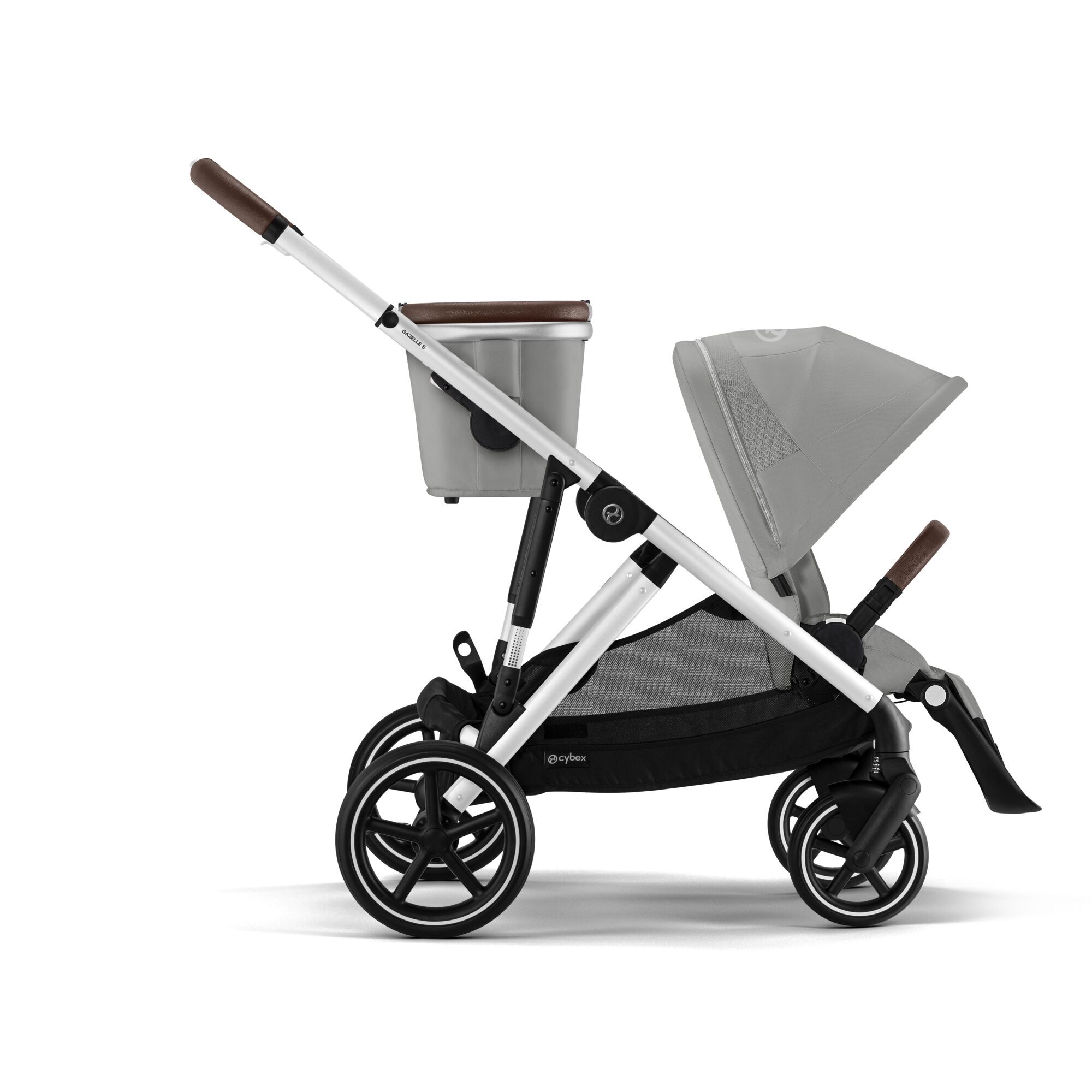 CYBEX Gazelle S - Stone Grey (Silver Frame) in Stone Grey (Silver Frame) large-cybex-us image number 1