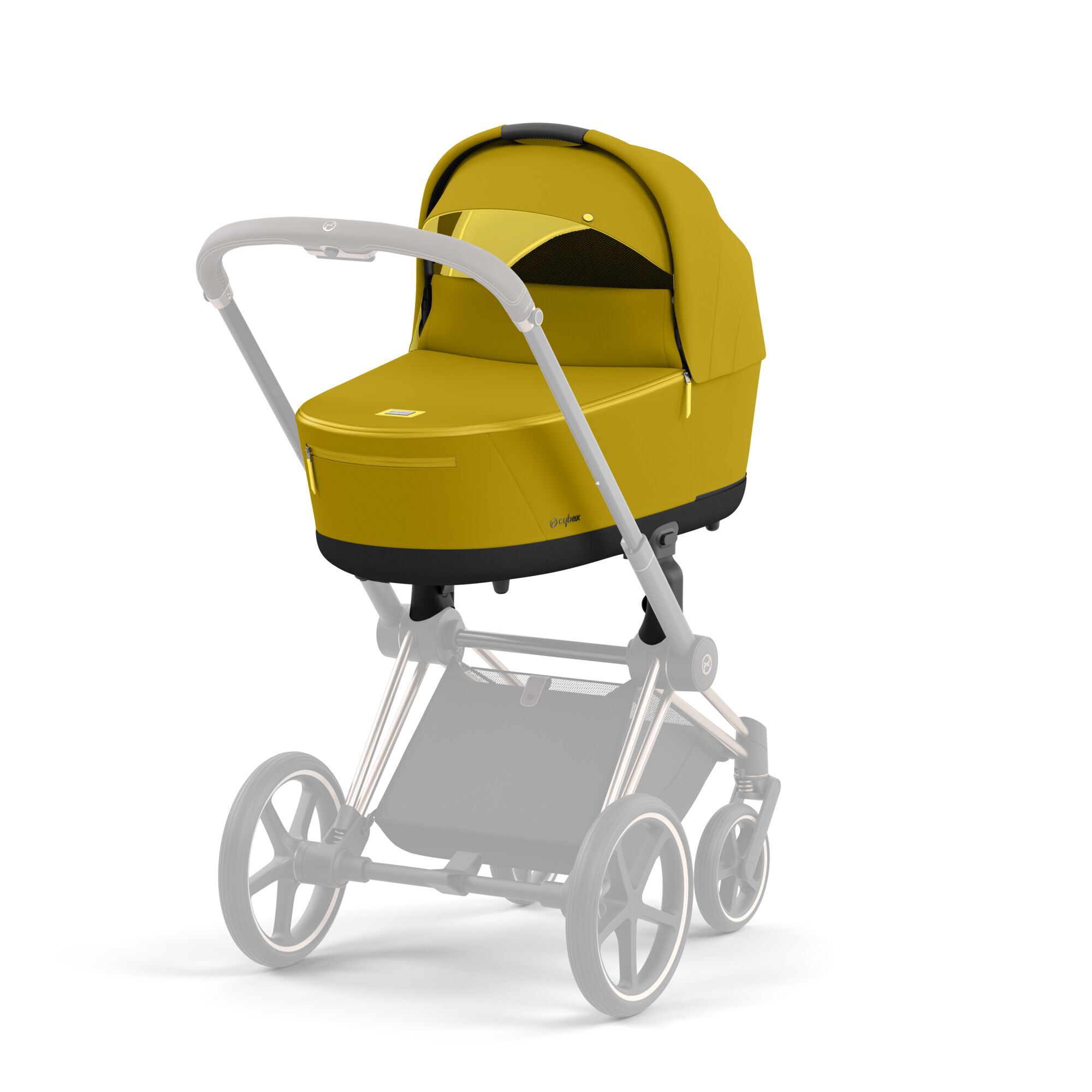 CYBEX Priam Lux Carry Cot - Mustard Yellow in Mustard Yellow large-cybex-au image number 7