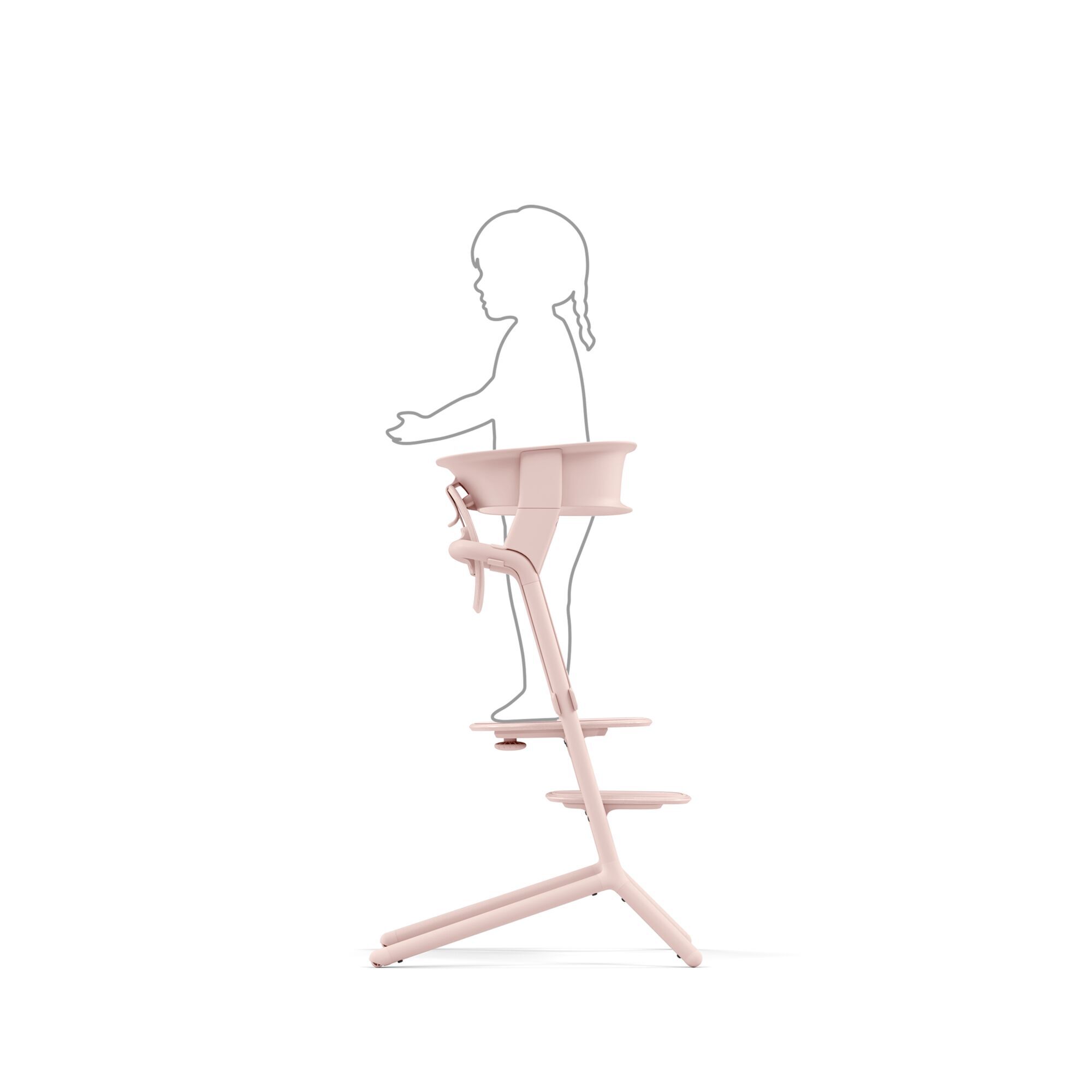 CYBEX Lemo Training Tower - Pearl Pink in Pearl Pink large-cybex-us image number 2