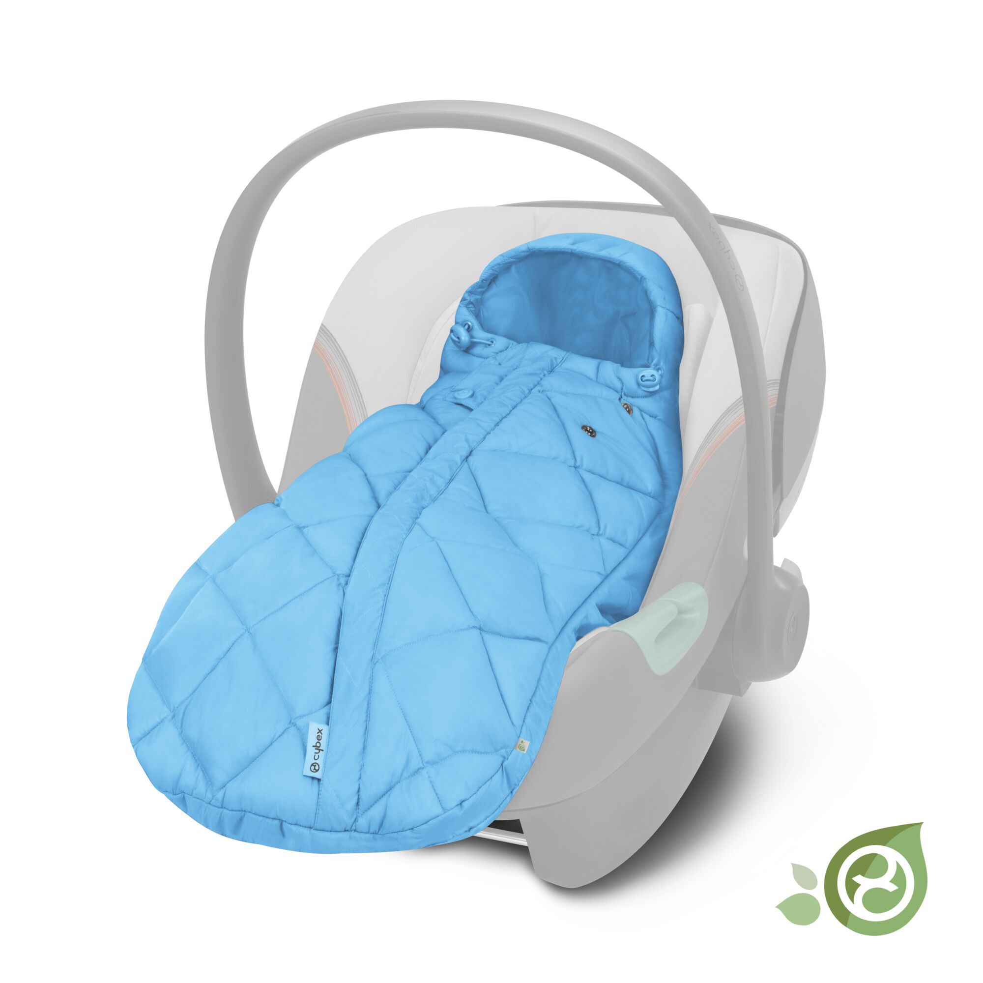CYBEX Snogga Mini 2 - Beach Blue in Beach Blue large-cybex-neu image number 4