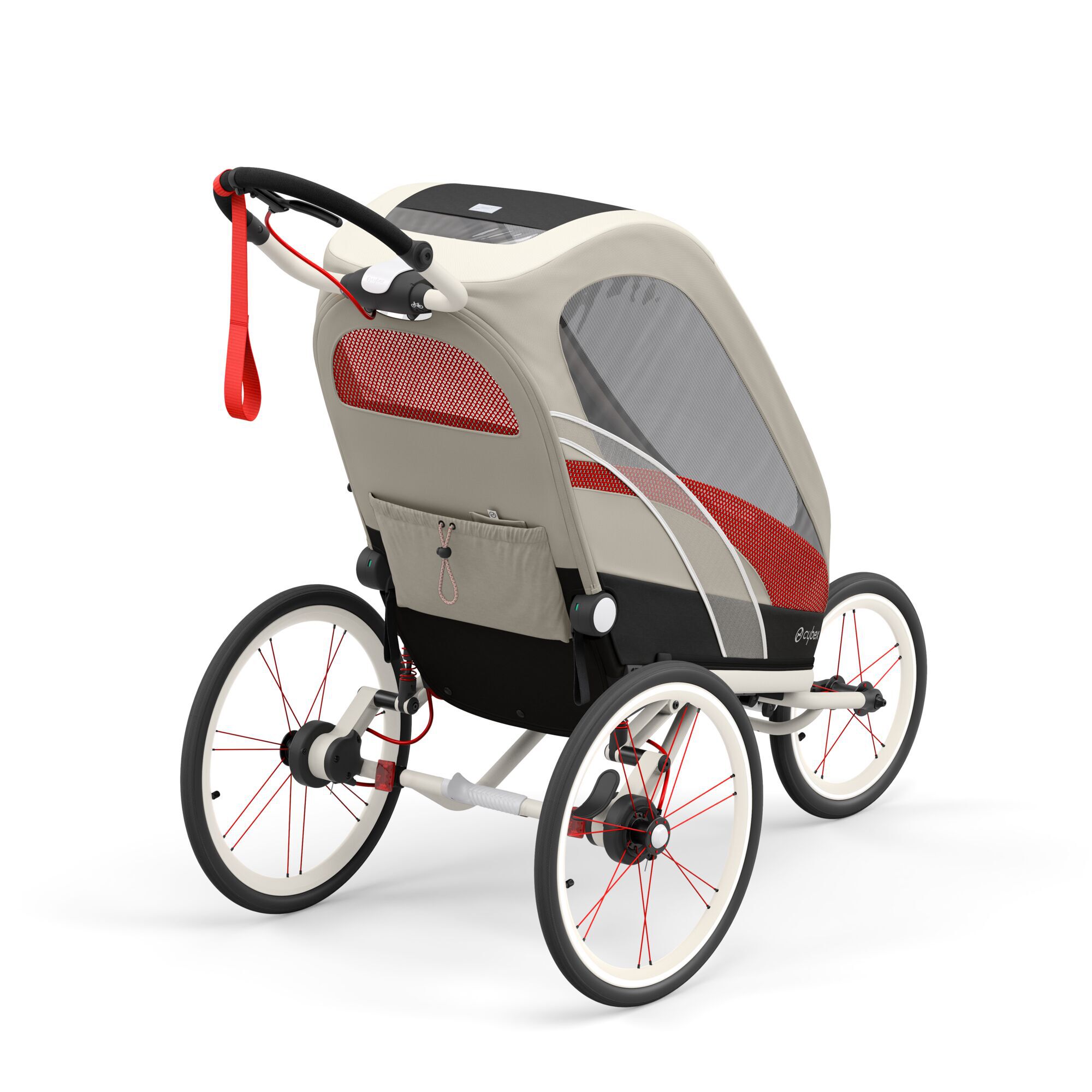 CYBEX Zeno Frame - Creme With Orange Details in Creme With Orange Details large-cybex-au image number 5