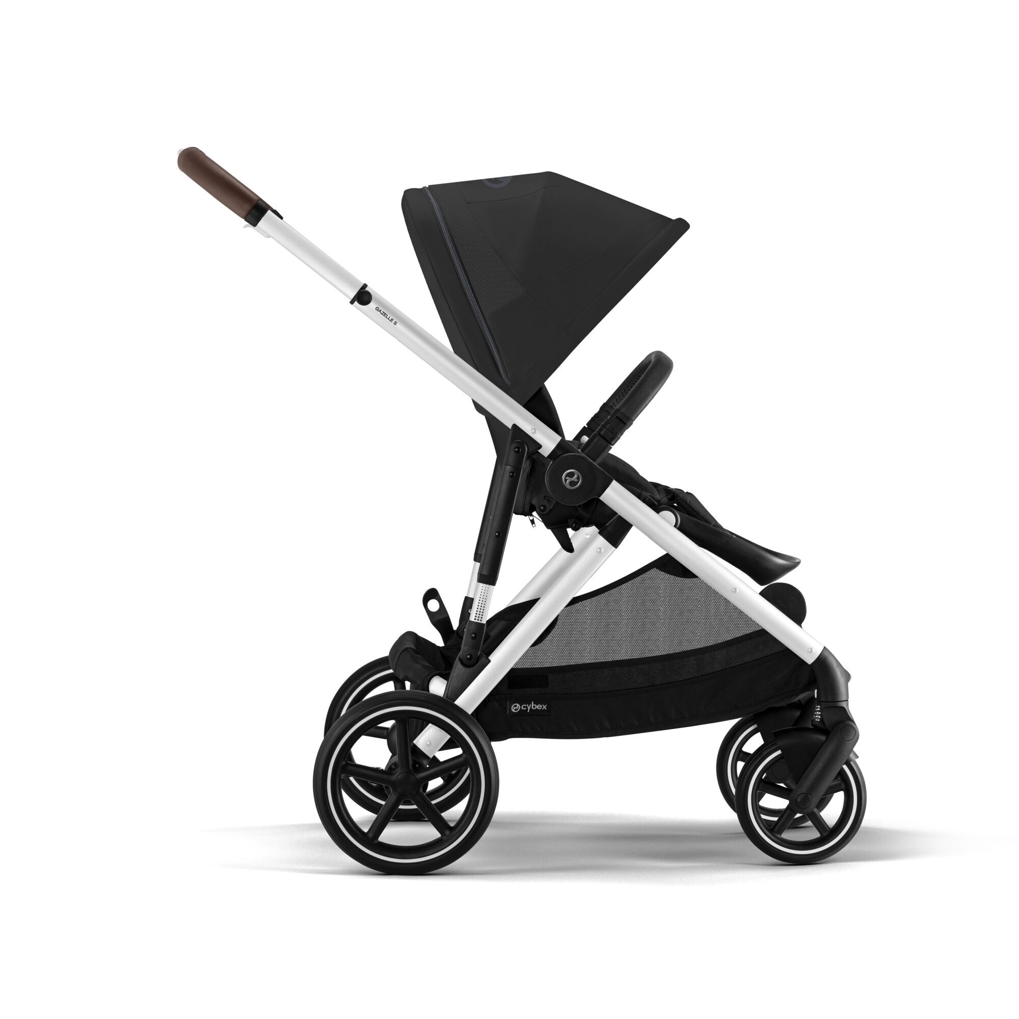 CYBEX Gazelle S - Moon Black (Silver Frame) in Moon Black (Silver Frame) large-cybex-us image number 7