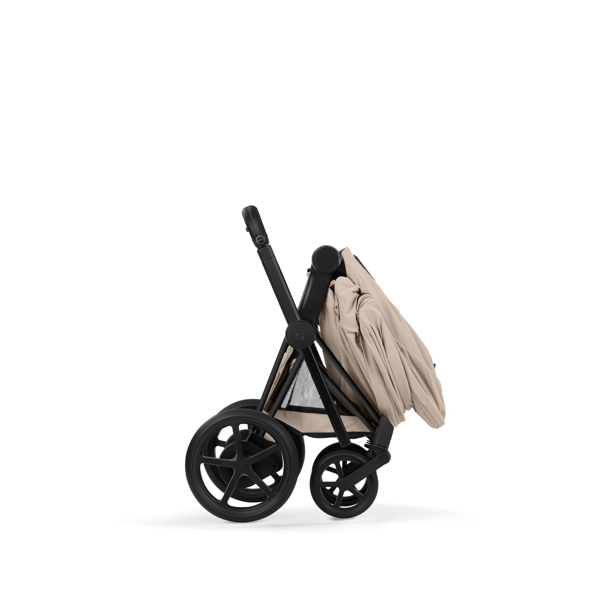 CYBEX e-Priam - Cozy Beige (frame in Matt Black) in Cozy Beige (Matt Black Frame) large-cybex-neu afbeelding nummer 6