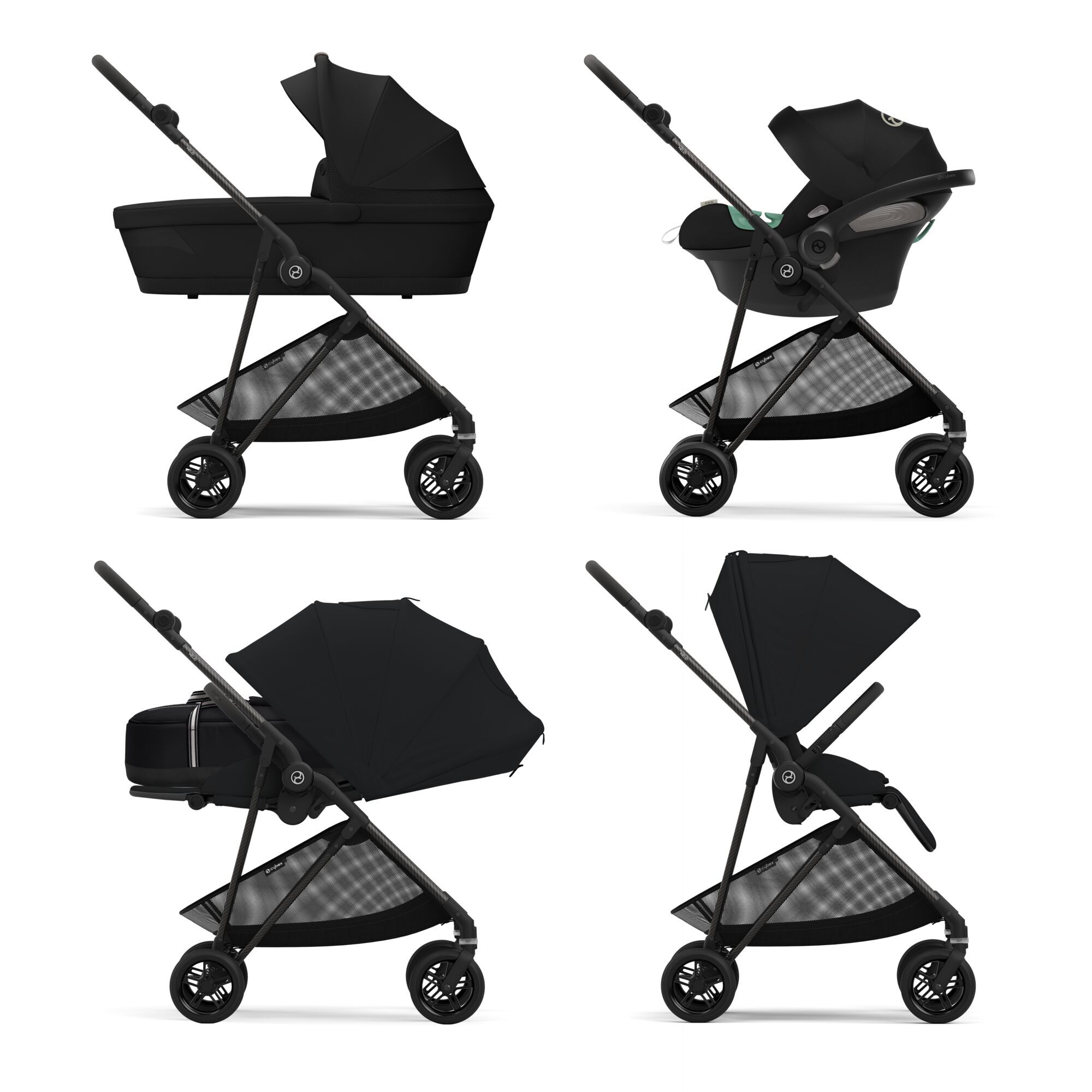 CYBEX Melio Carbon - Moon Black in Moon Black large-cybex-gb image number 9