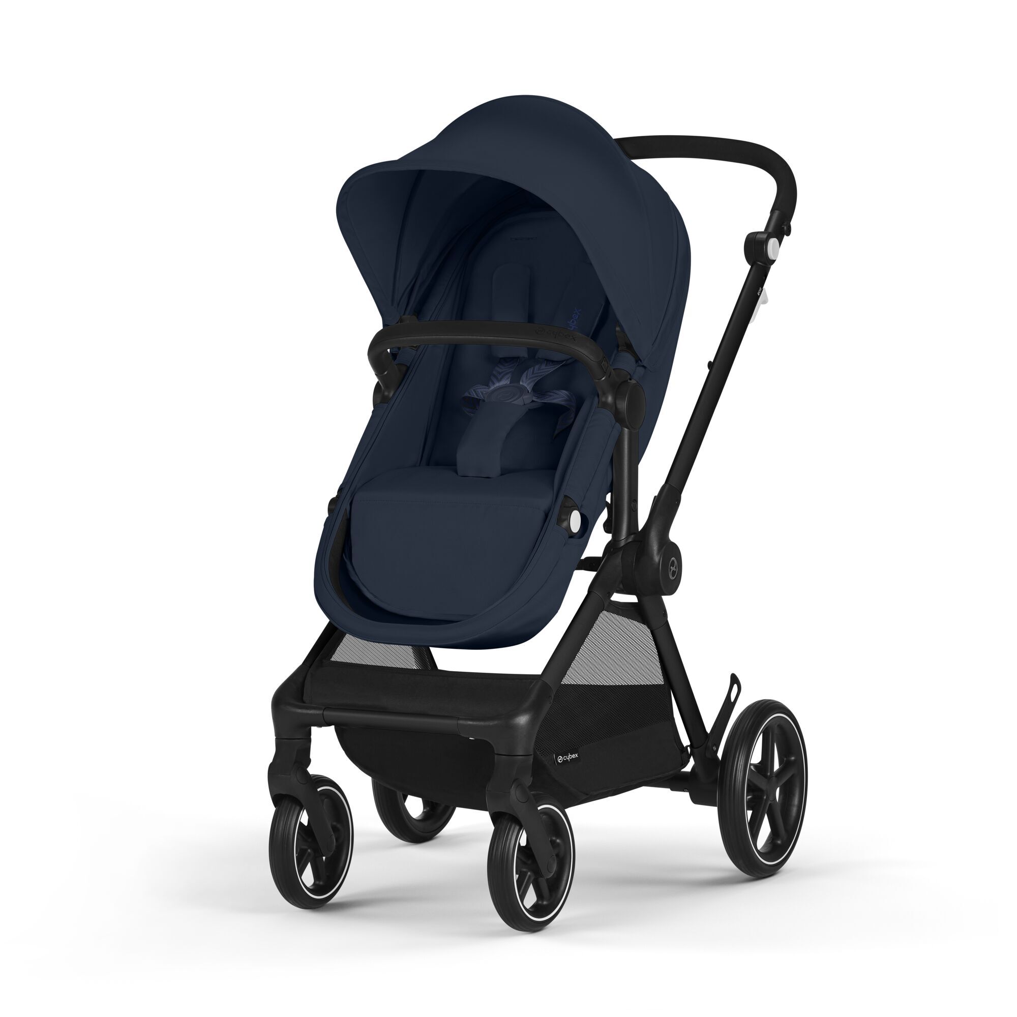 CYBEX Eos and Aton G Travel System - Ocean Blue in Ocean Blue (Black Frame) large-cybex-us image number 4