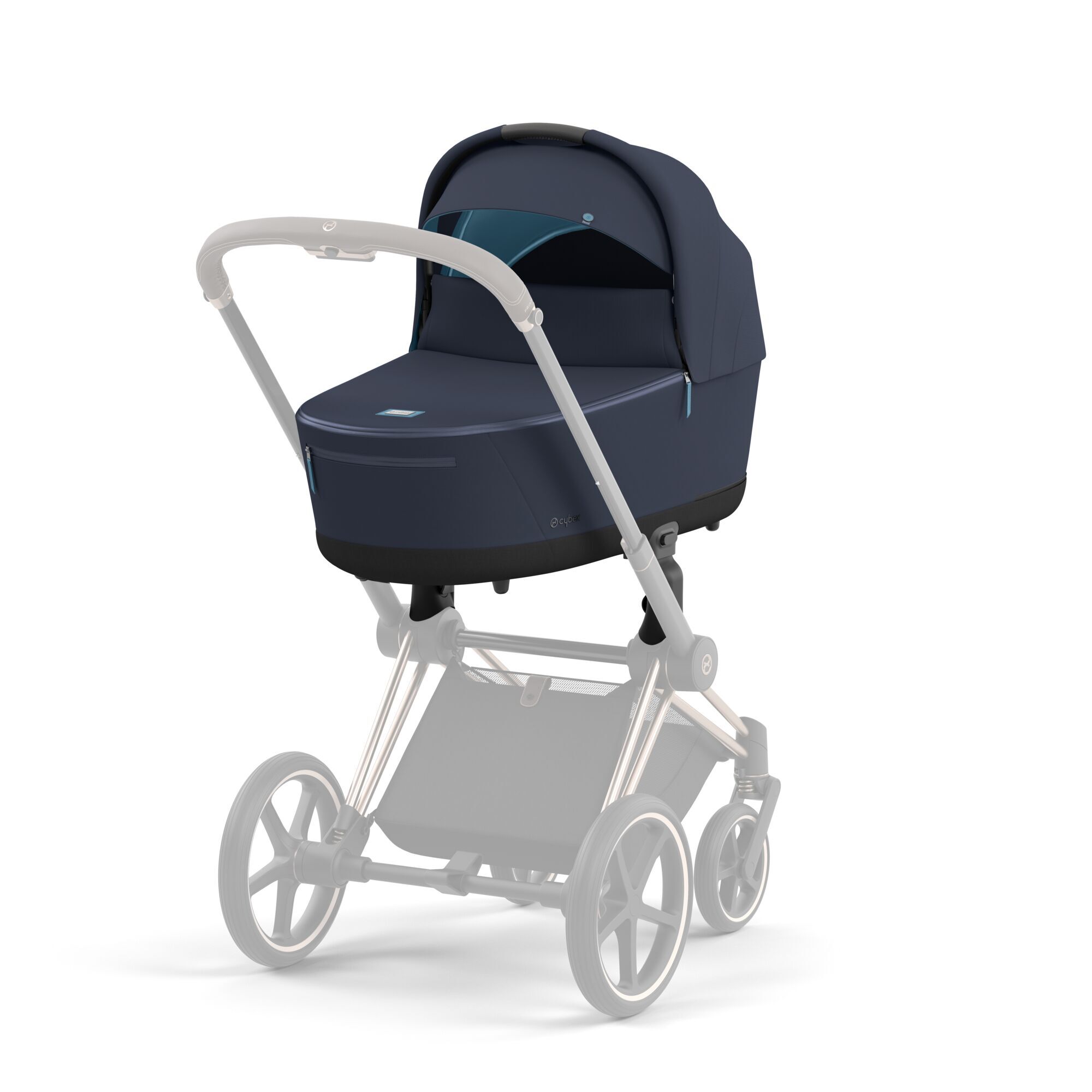 CYBEX Priam Lux Carry Cot - Nautical Blue in Nautical Blue large-cybex-au image number 7
