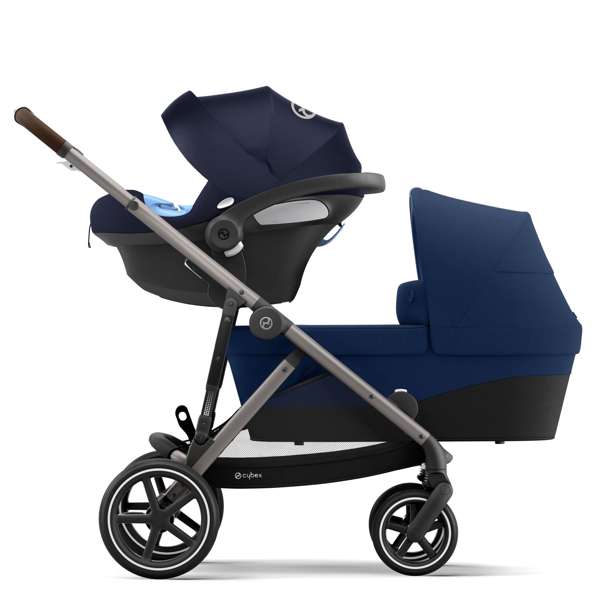 CYBEX Gazelle S - Navy Blue (Taupe Frame) in Navy Blue (Taupe Frame) large-cybex-neu Bild 3