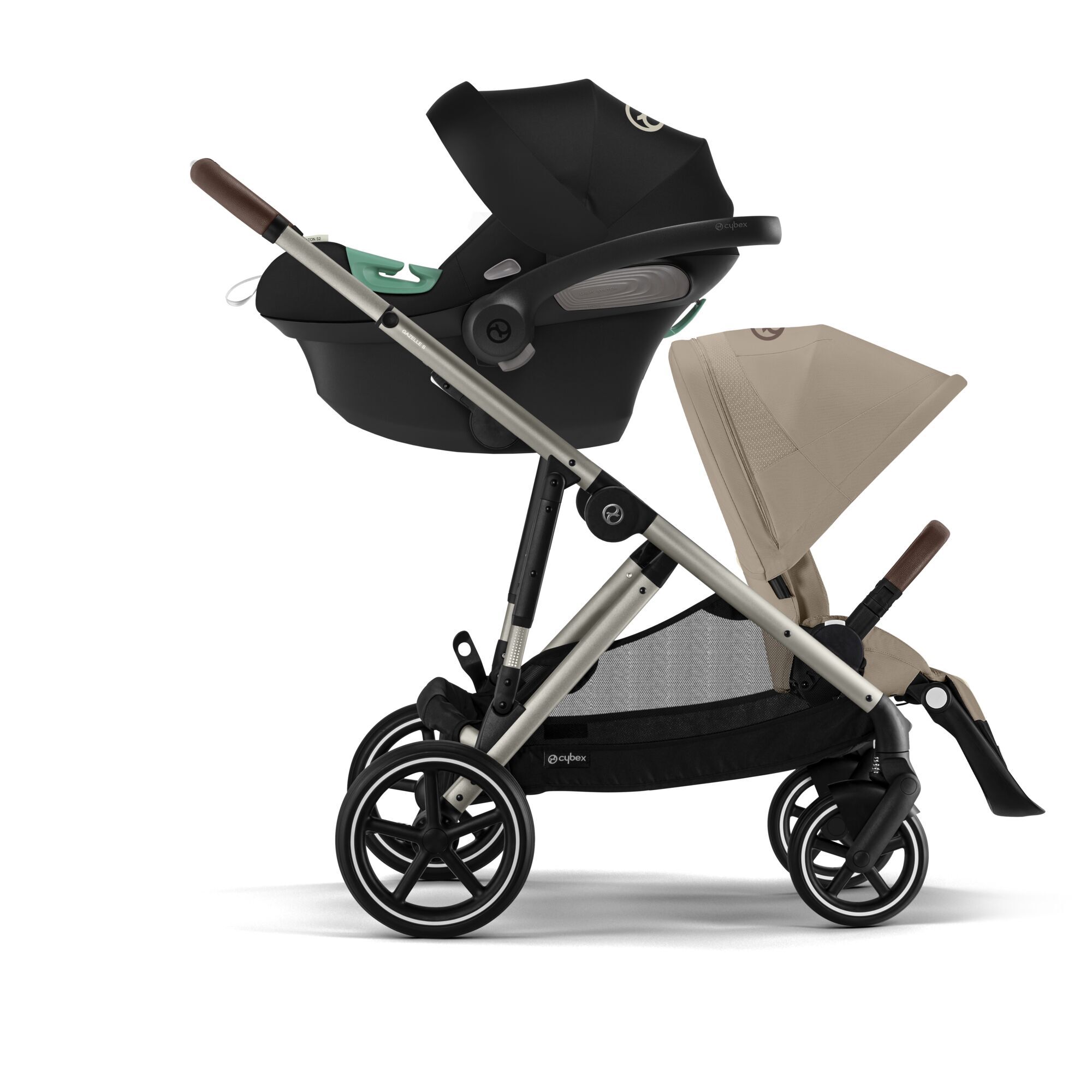 CYBEX Gazelle S - Almond Beige (Taupe Frame) in Almond Beige (Taupe Frame) large-cybex-jp 画像番号 3