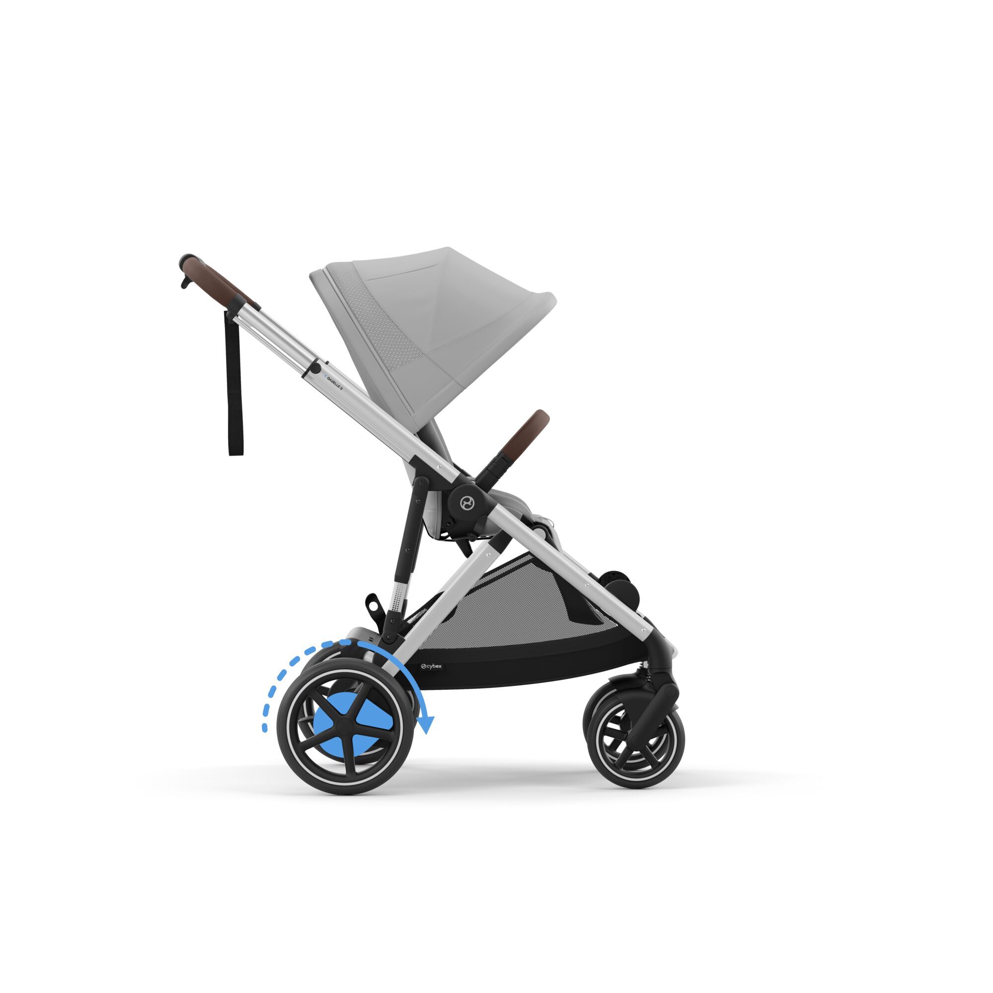 CYBEX e-Gazelle S - Stone Grey (Silver Frame) in Stone Grey (Silver Frame) large-cybex-gb image number 7