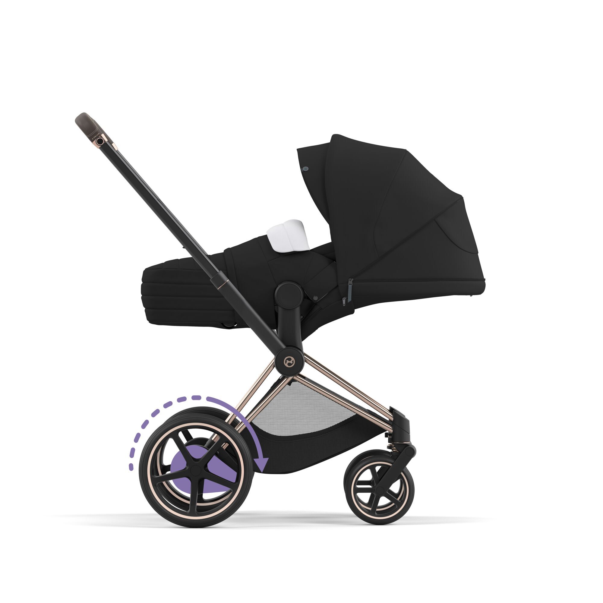 CYBEX e-Priam Frame - Rosegold in Rosegold large-cybex-au image number 6