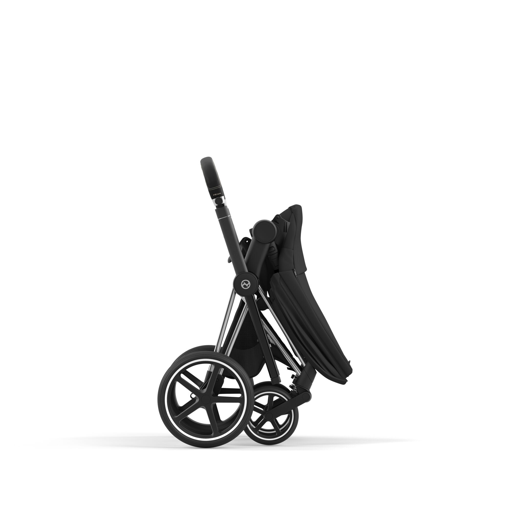 CYBEX Priam Frame - Chrome With Black Details in Chrome With Black Details large-cybex-cn image number 6