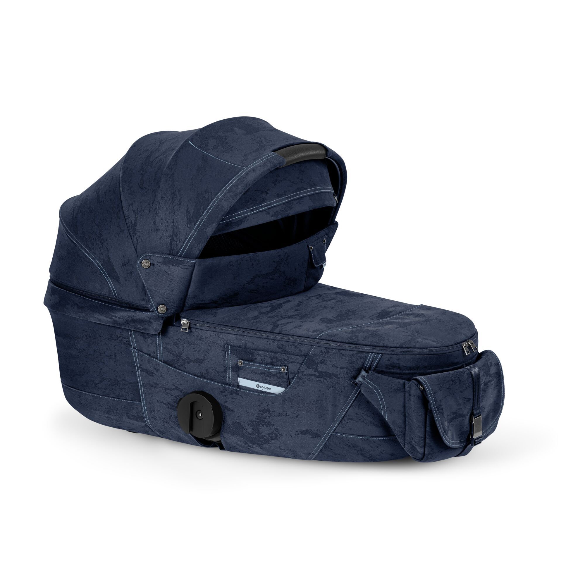 CYBEX Mios/Coya Fold Lux Carry Cot - Style Collection - Rebellious Luxury Denim Blue in Rebellious Luxury Denim Blue large-cybex-neu Bild 1
