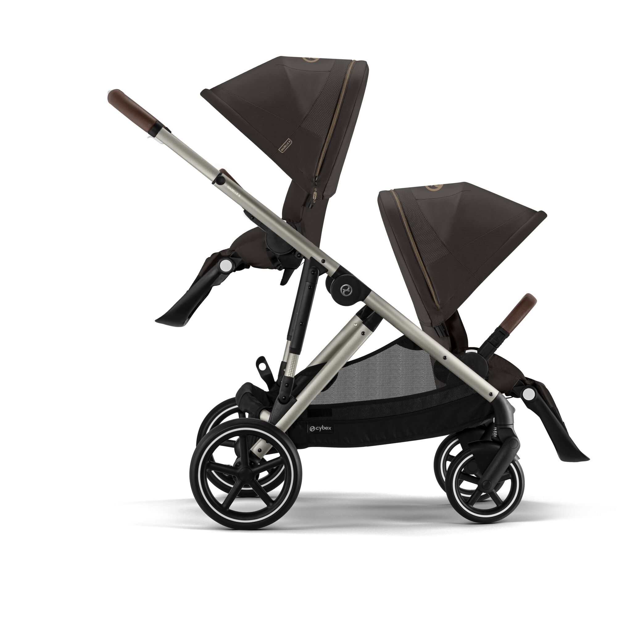 CYBEX Gazelle S - Chocolate Brown in Chocolate Brown (Taupe Frame) large-cybex-gb image number 4
