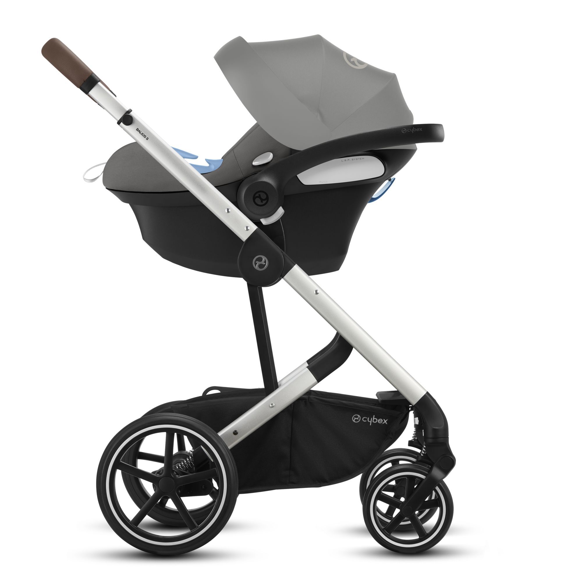 CYBEX Balios S Lux - Soho Grey (Silberner Rahmen) in Soho Grey (Silver Frame) large-cybex-neu Bild 3