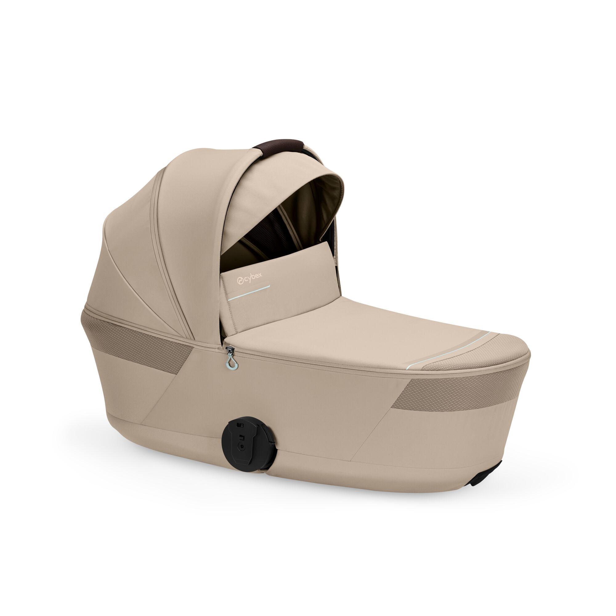 CYBEX Talos S Lux with Fold Cot - Almond Beige (Taupe Frame) in Almond Beige (Taupe Frame) large-cybex-gb image number 2