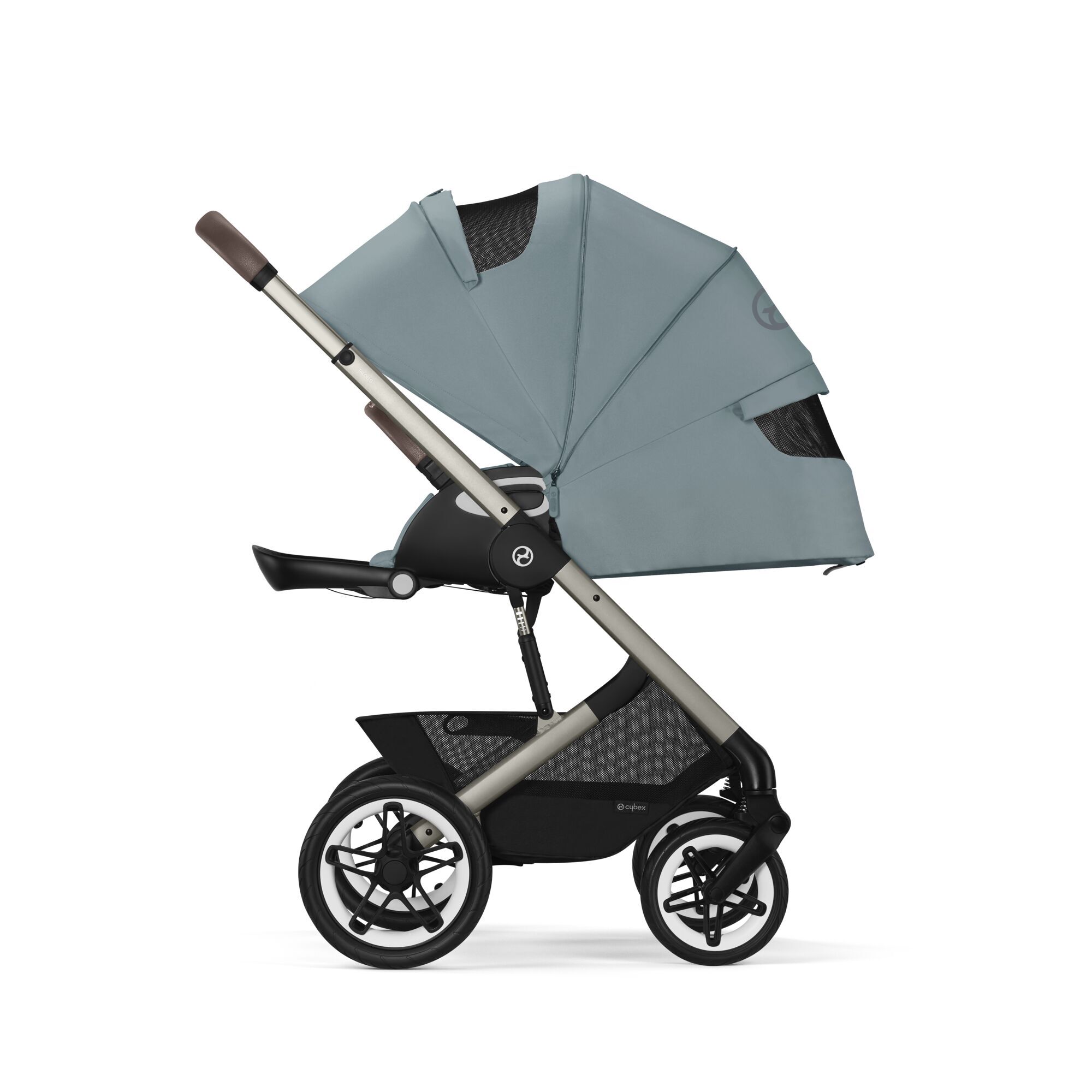 CYBEX Talos S Lux - Stormy Blue in Stormy Blue (Taupe Frame) large-cybex-gb image number 6