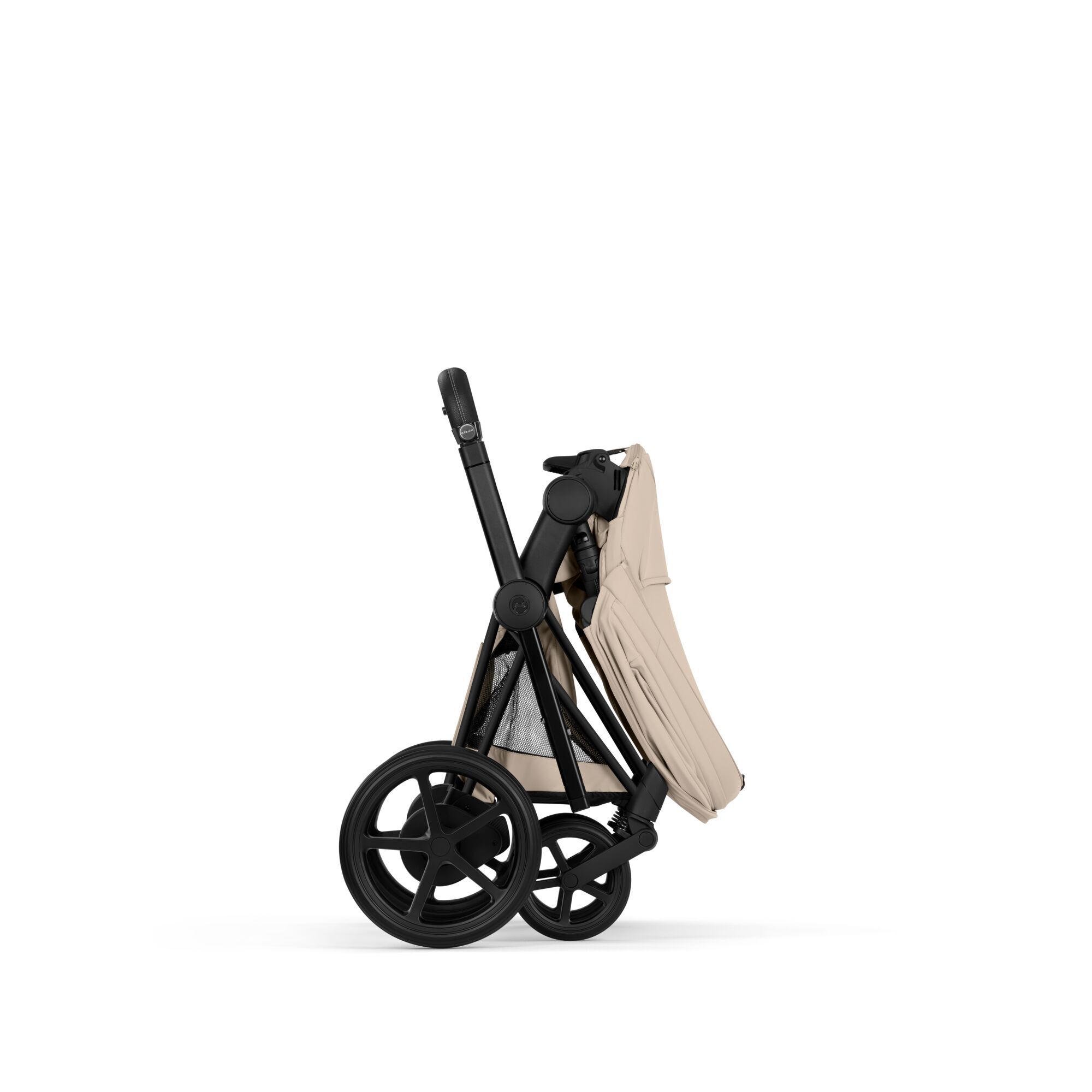 CYBEX e-Priam - Cozy Beige (frame in Matt Black) in Cozy Beige (Matt Black Frame) large-cybex-neu afbeelding nummer 10