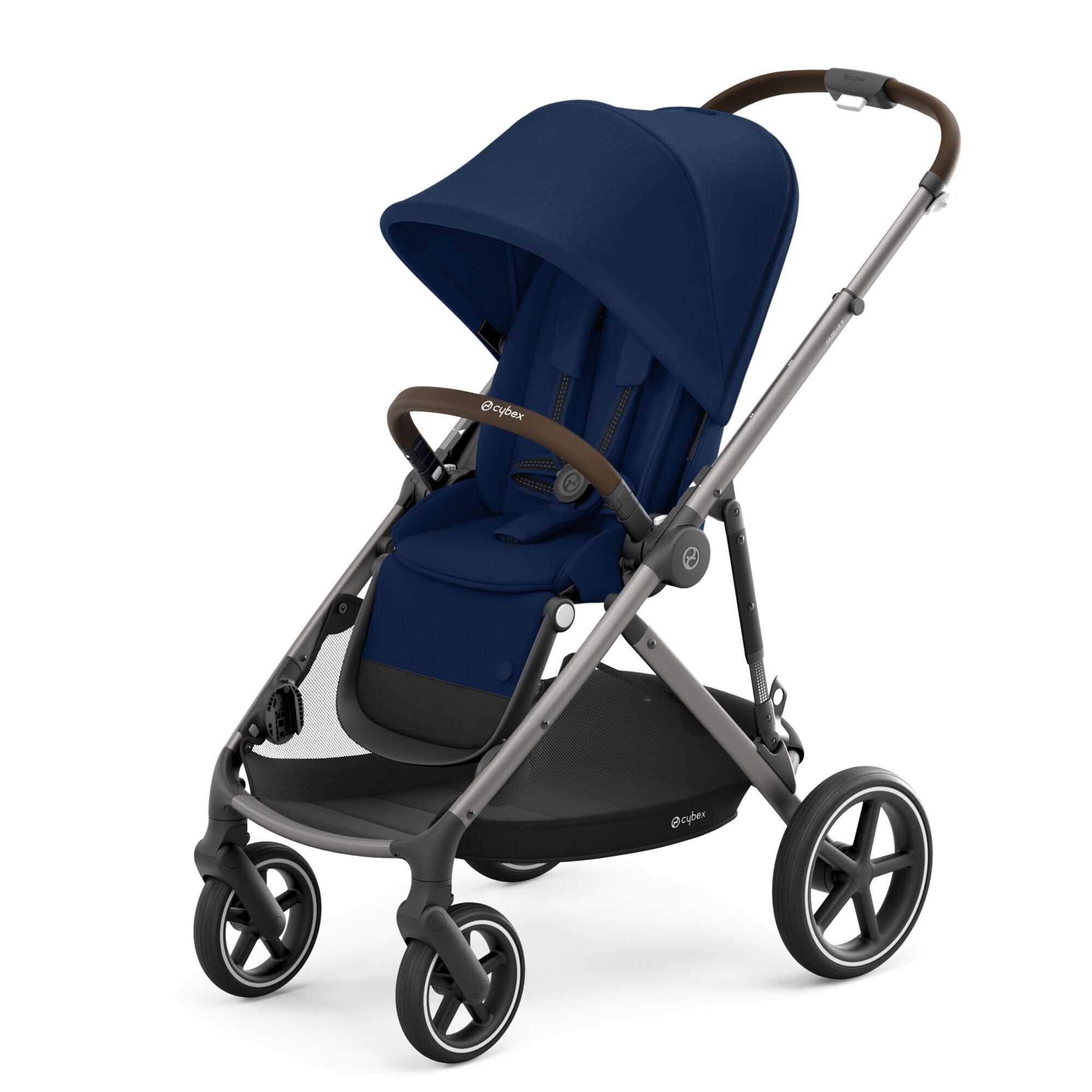 CYBEX Gazelle S - Navy Blue in Navy Blue (Taupe Frame) large-cybex-us image number 4