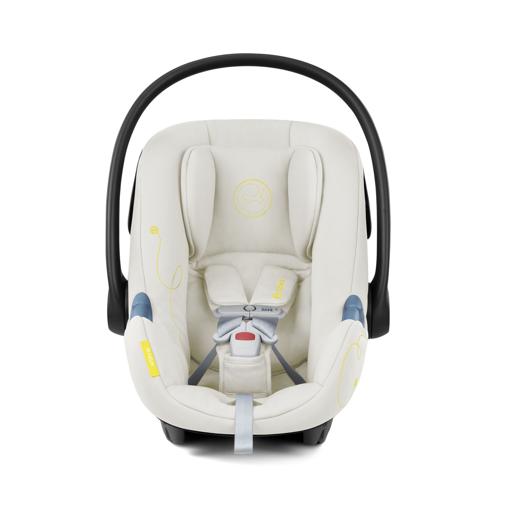 CYBEX Eos and Aton G Travel System - Seashell Beige in Seashell Beige (Black Frame) large-cybex-us image number 6