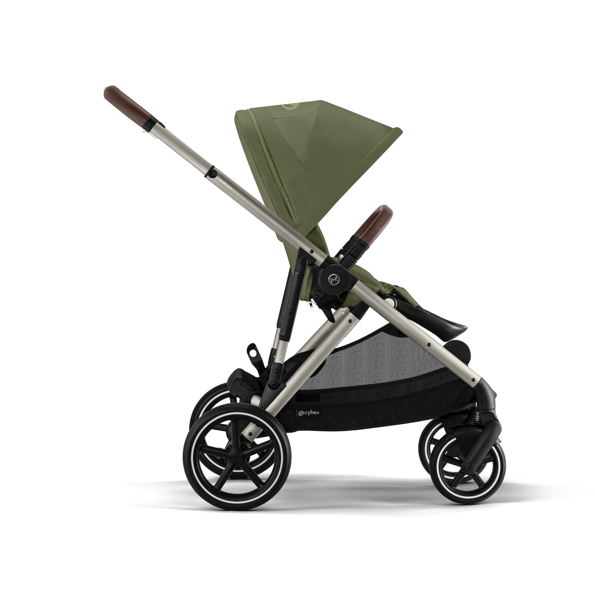 CYBEX Gazelle S - Moss Green in Moss Green (Taupe Frame) large-cybex-neu image number 6