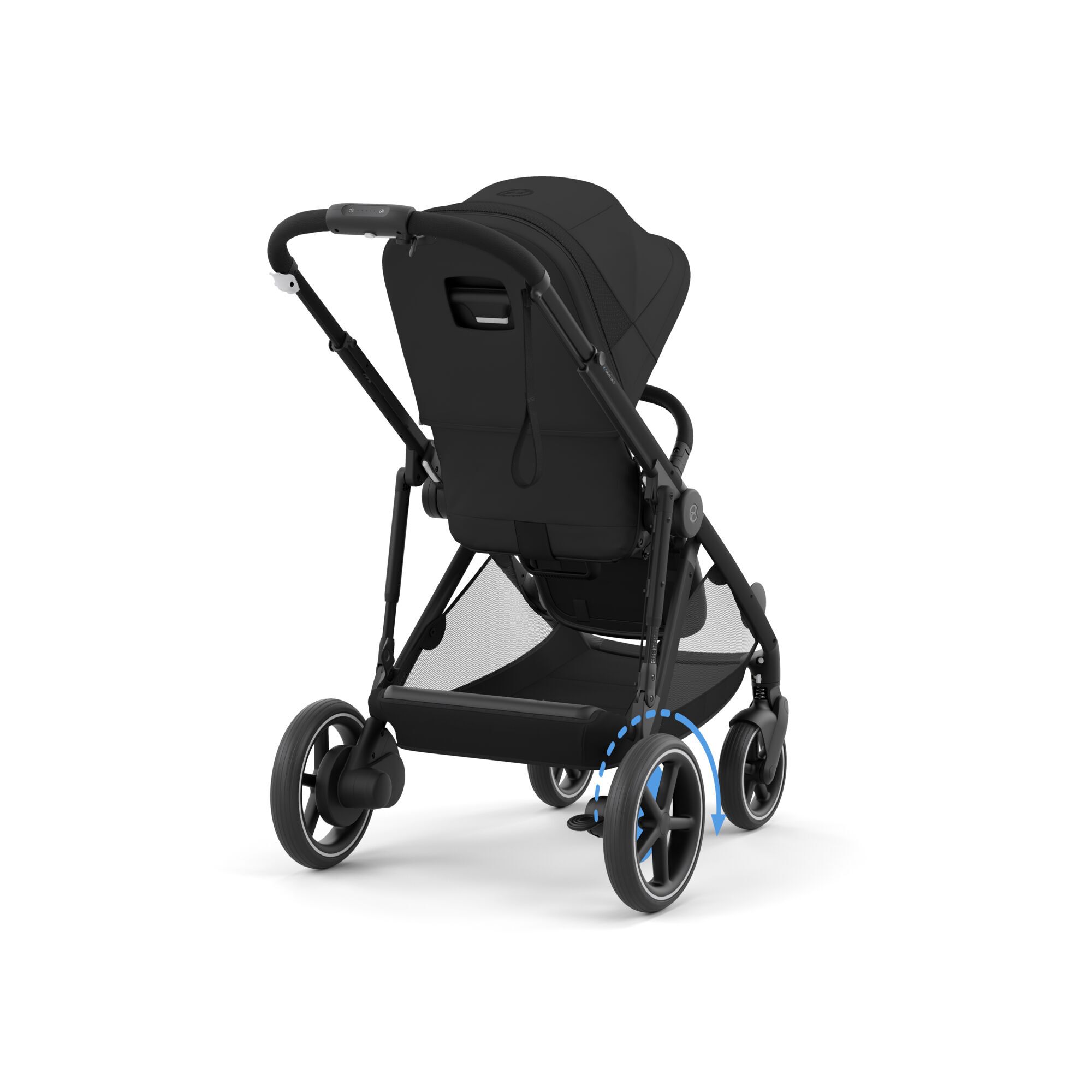 CYBEX e-Gazelle S - Moon Black (Black Frame) in Moon Black (Black Frame) large-cybex-us image number 8
