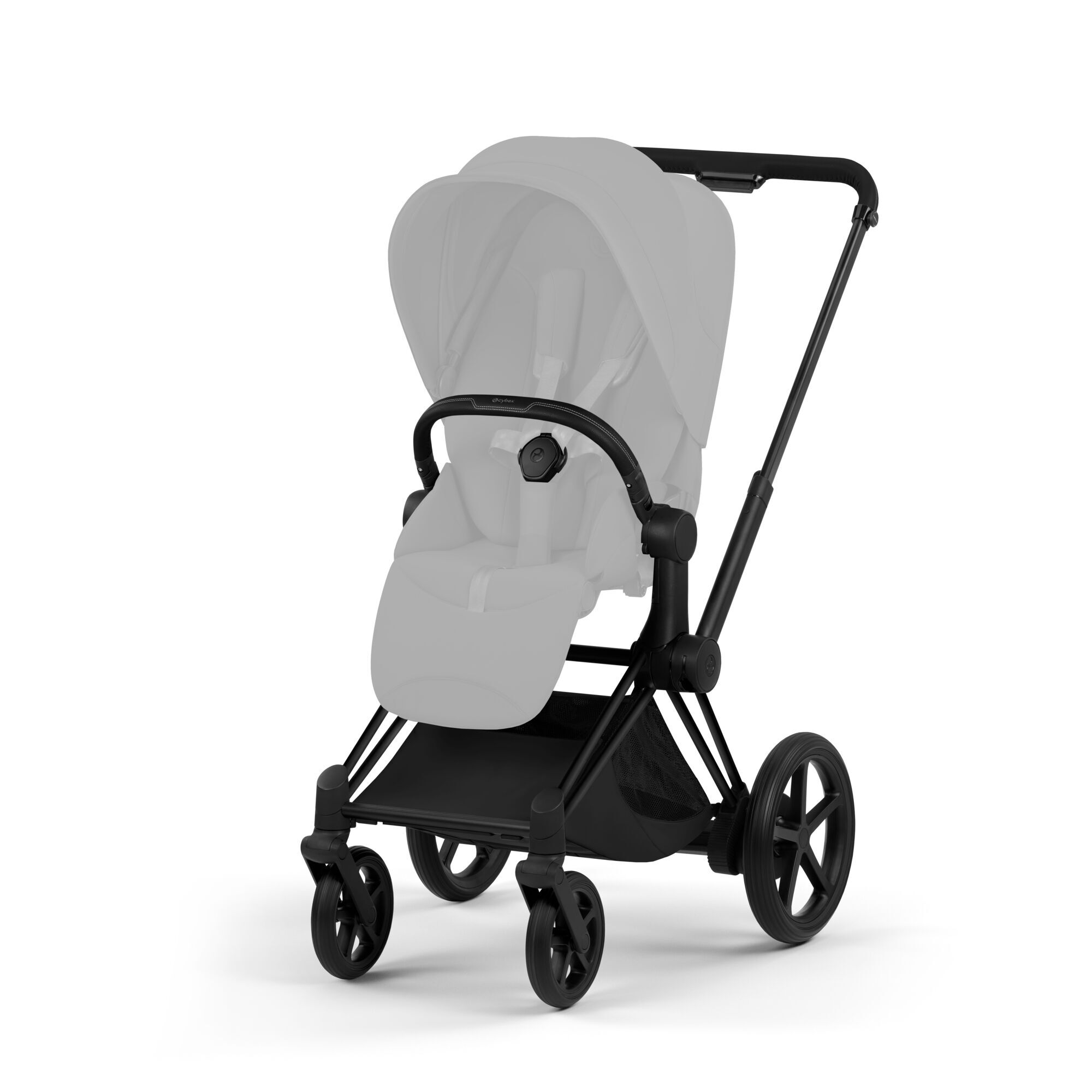 CYBEX e-Priam Frame Style - Matt Black in Matt Black large-cybex-us image number 2