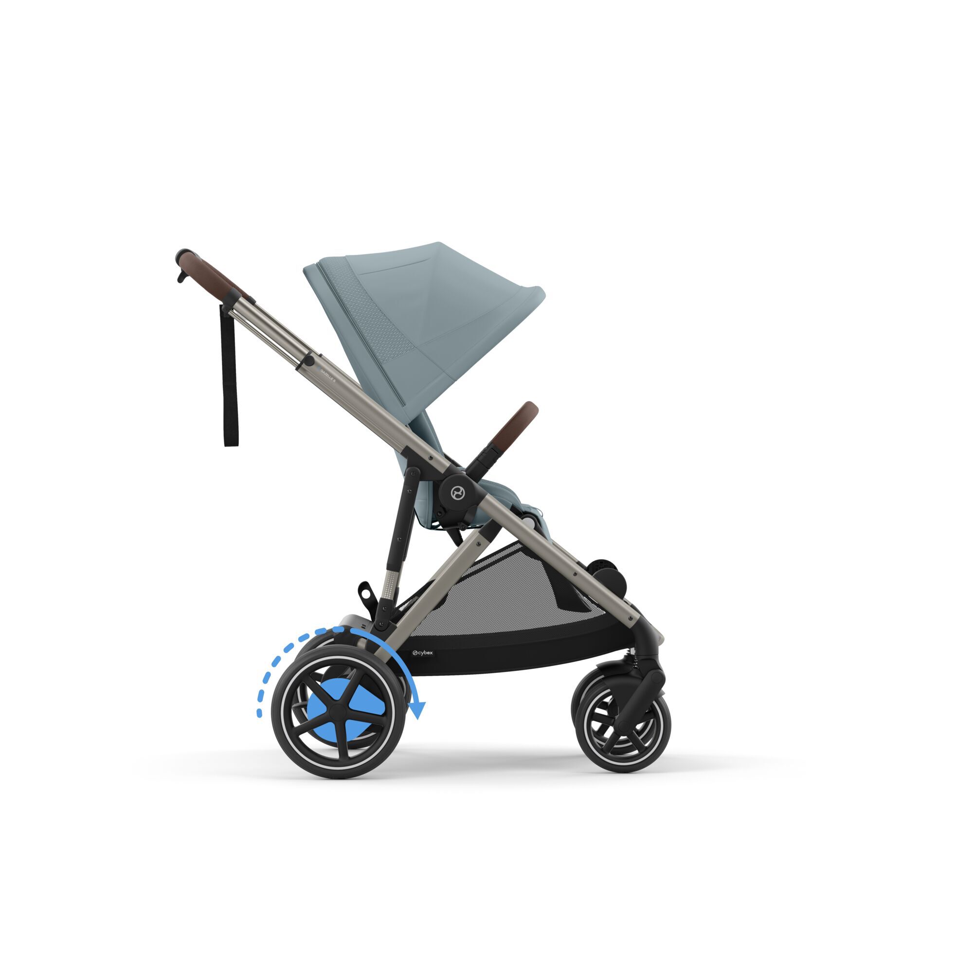CYBEX e-Gazelle S - Stormy Blue (Taupe Frame) in Stormy Blue (Taupe Frame) large-cybex-gb image number 7