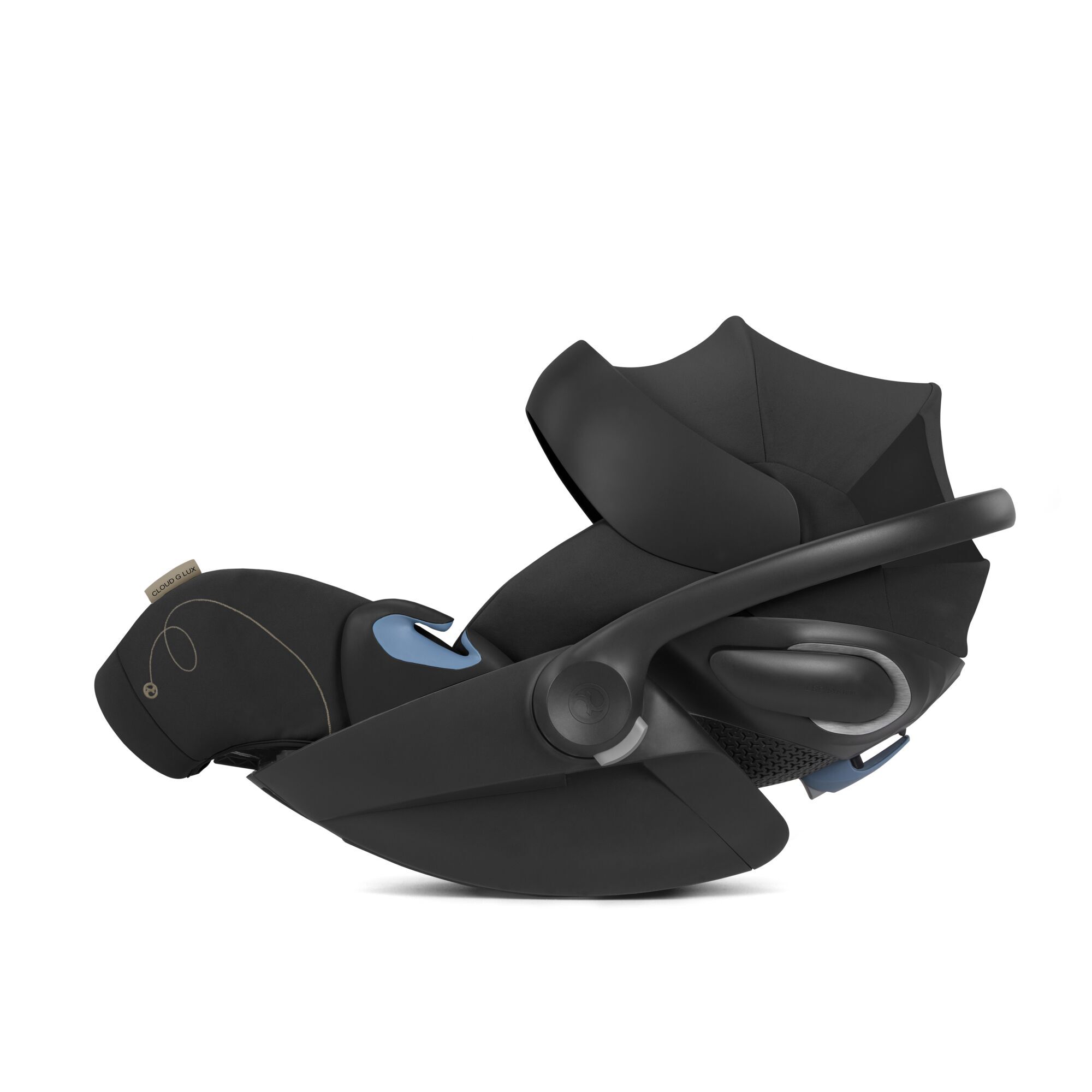 CYBEX Cloud G Lux with SensorSafe - Moon Black in Moon Black large-cybex-us image number 1