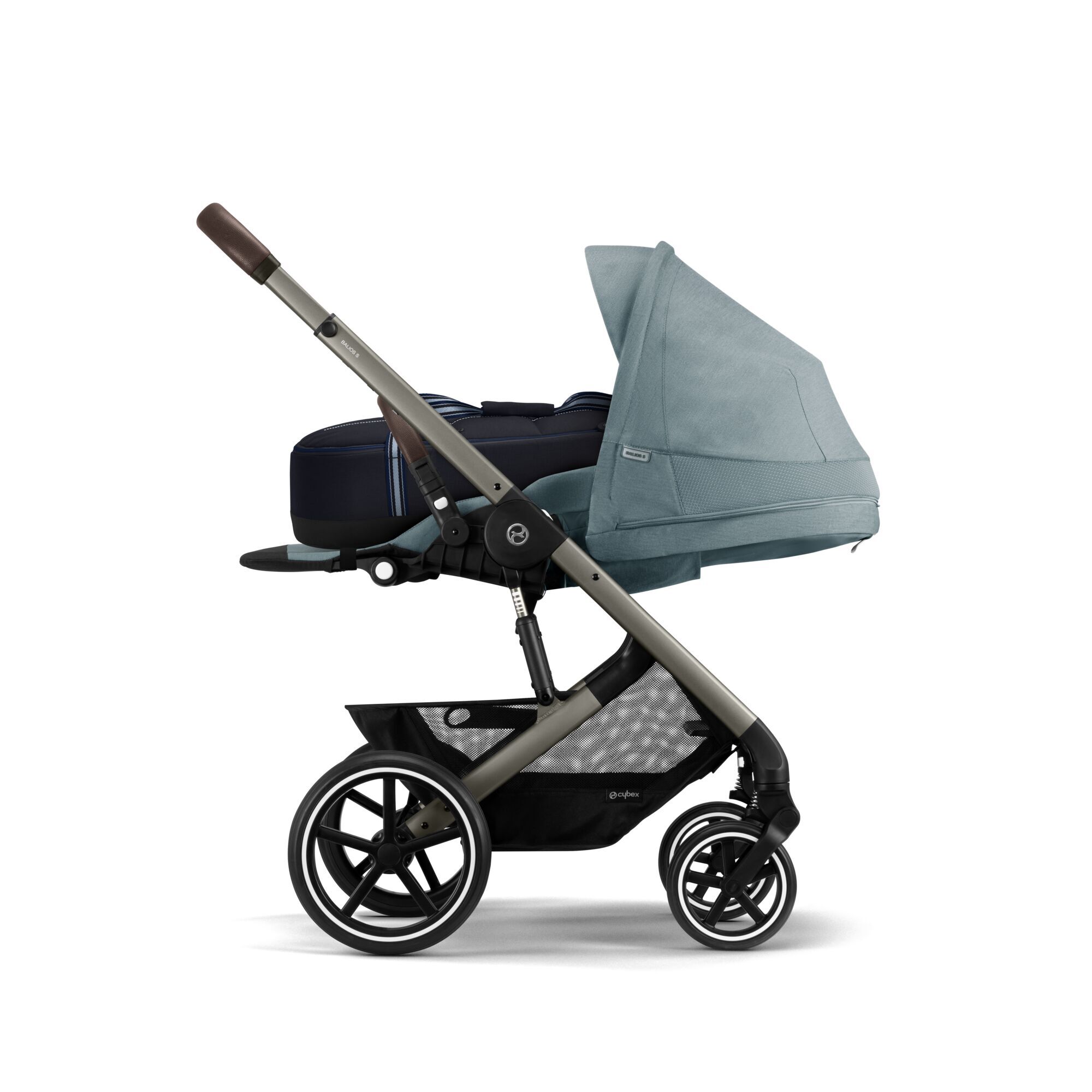 CYBEX Balios S Lux - Sky Blue (Taupe Frame) in Sky Blue (Taupe Frame) large-cybex-gb image number 5