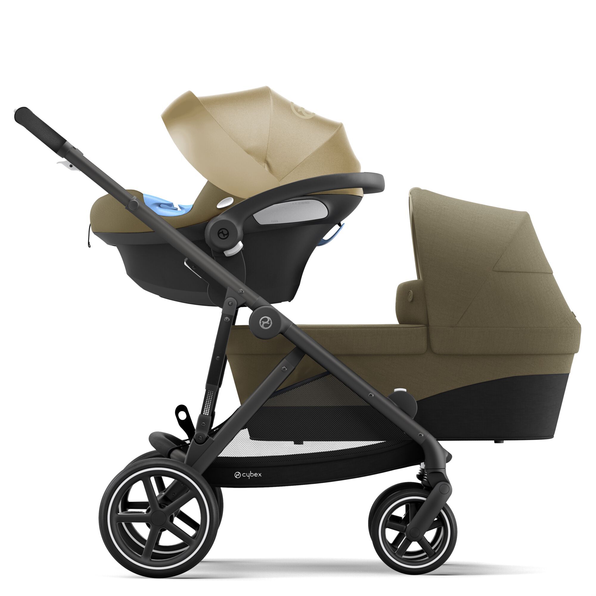 CYBEX Gazelle S - Classic Beige (Schwarzer Rahmen) in Classic Beige (Black Frame) large-cybex-neu Bild 3