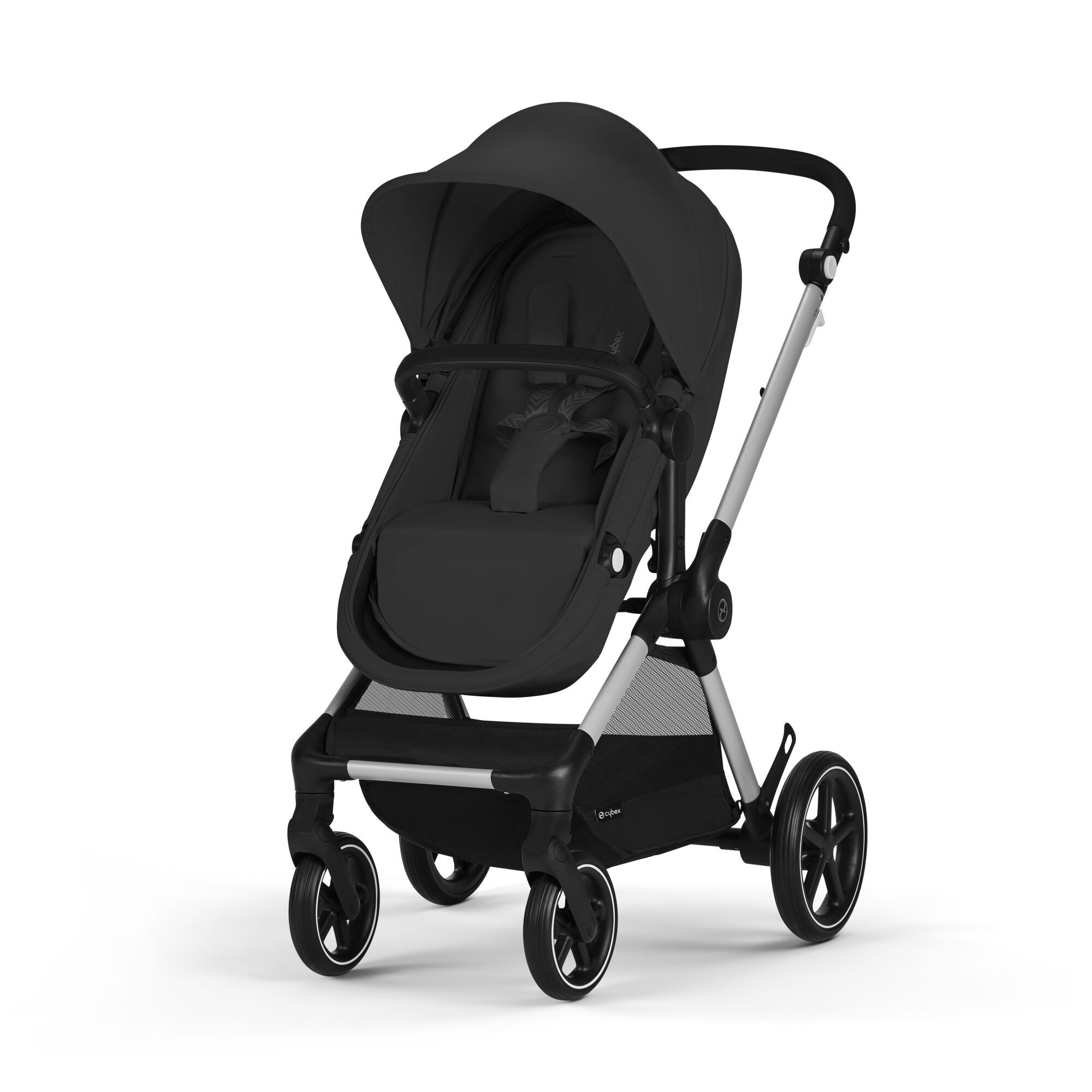 CYBEX Eos Travel System - Moon Black (Silver Frame) in Moon Black (Silver Frame) large-cybex-us image number 4