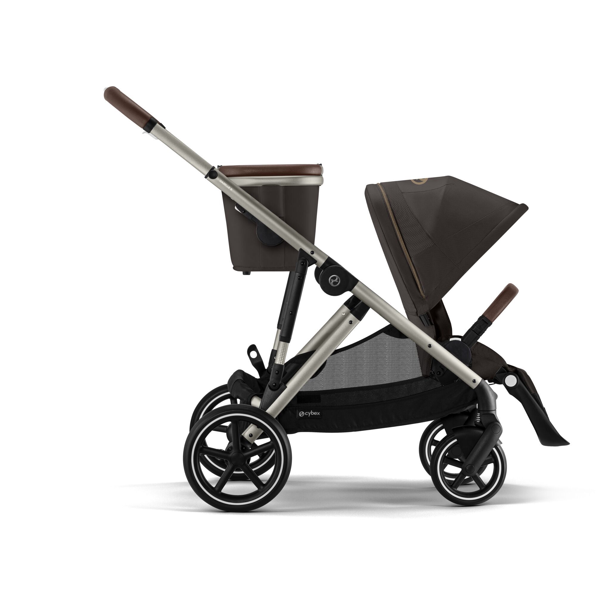 CYBEX Gazelle S - Chocolate Brown in Chocolate Brown (Taupe Frame) large-cybex-gb image number 1