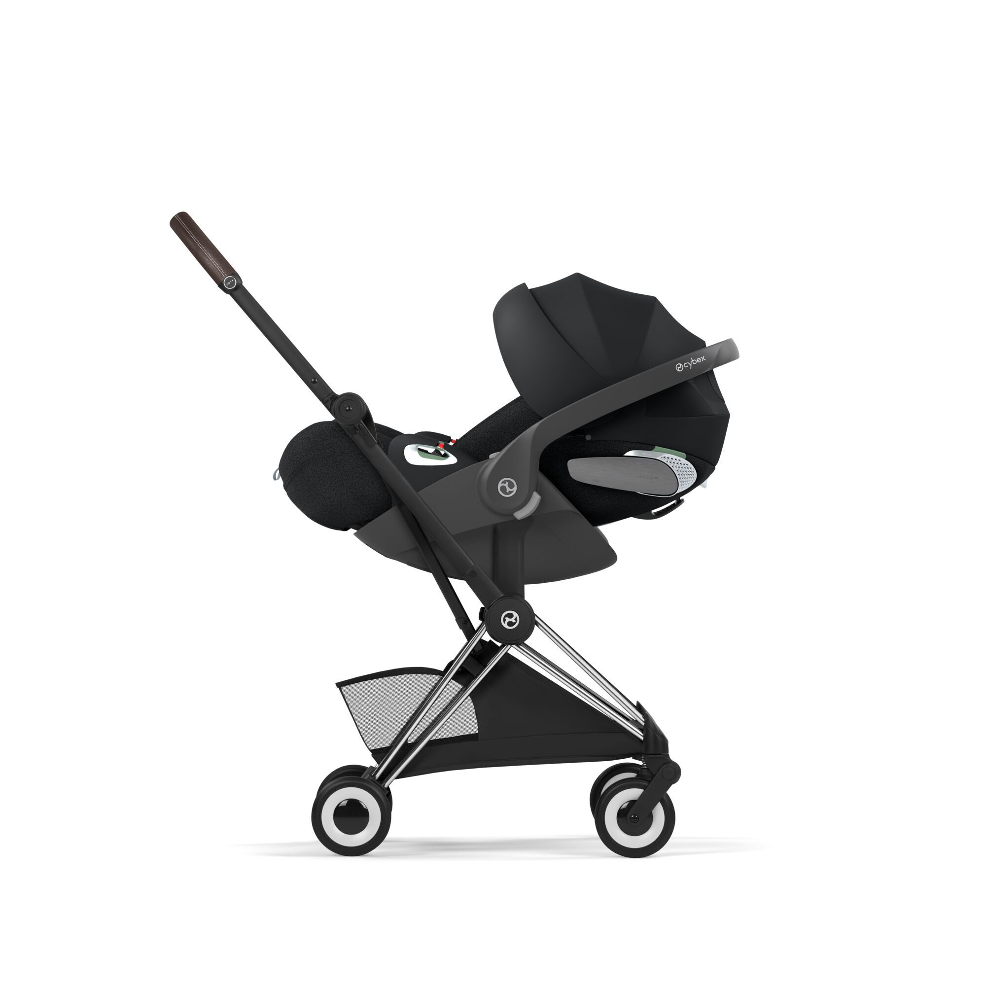 CYBEX Coya Style - Sepia Black (Chrome Frame) in Sepia Black (Chrome Frame) large-cybex-gb image number 7