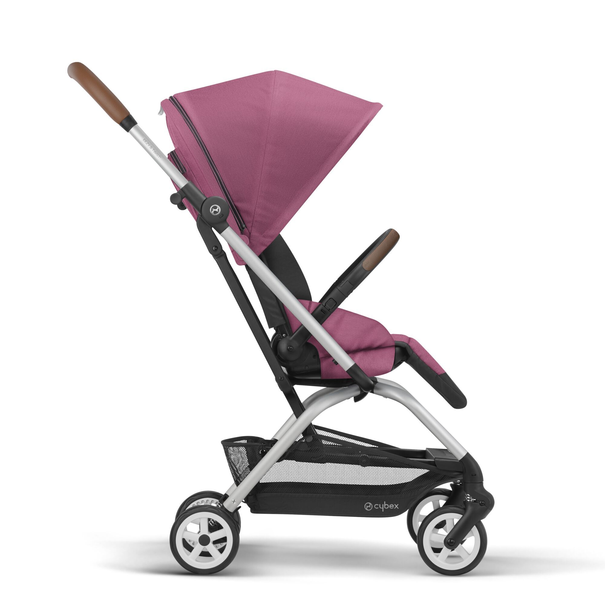 CYBEX Eezy S Twist 2 - Magnolia Pink (Silberner Rahmen) in Magnolia Pink (Silver Frame) large-cybex-neu Bild 2