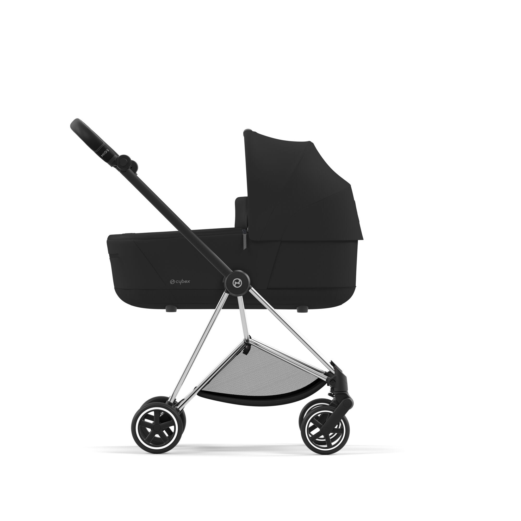CYBEX Mios Frame - Chrome With Black Details in Chrome With Black Details large-cybex-cn image number 4