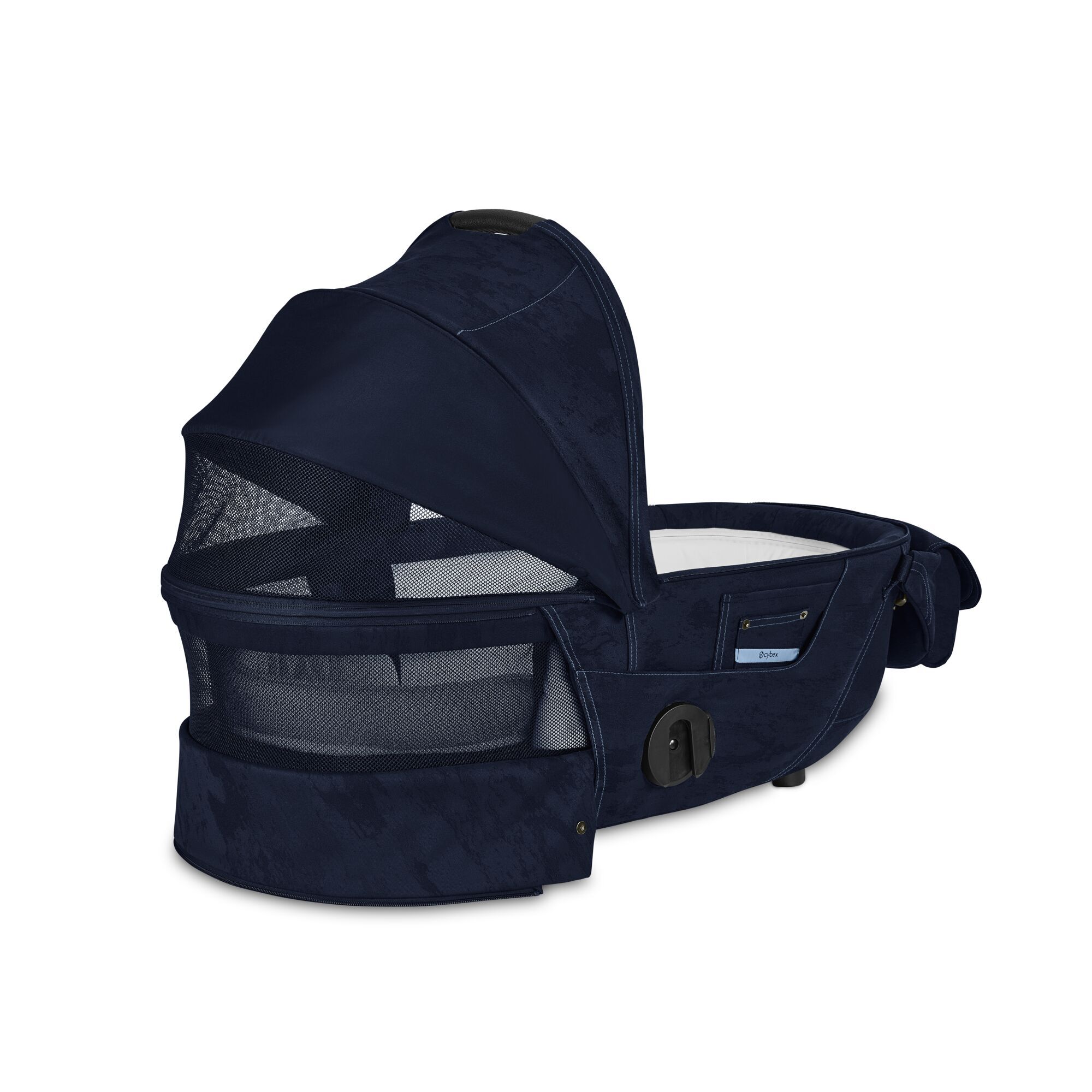 CYBEX Mios Lux Carry Cot - Rebellious Luxury Denim Blue in Rebellious Luxury Denim Blue large-cybex-us image number 4