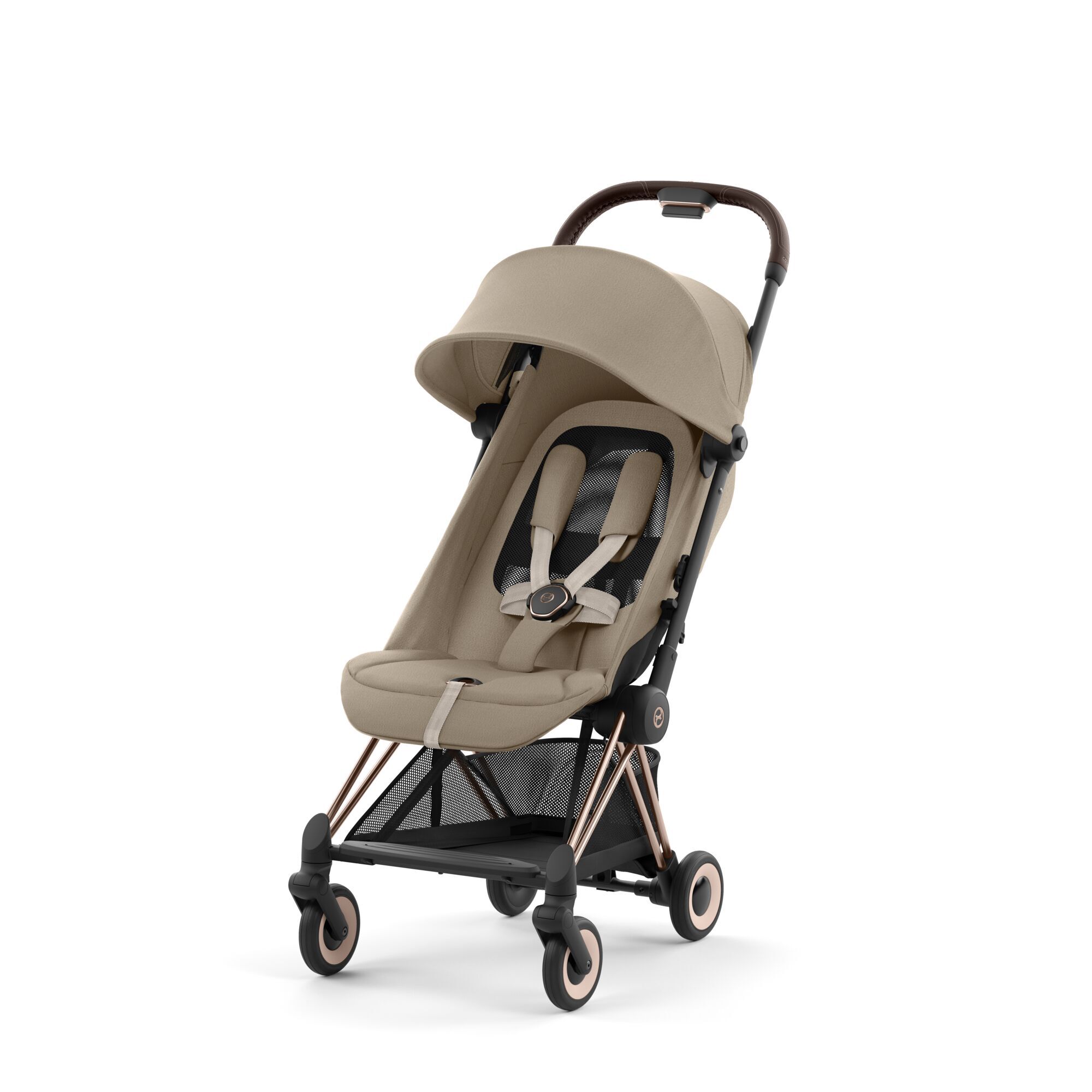 CYBEX Coya - Cozy Beige (Rosegold Frame) in Cozy Beige (Rosegold Frame) large-cybex-neu image number 3