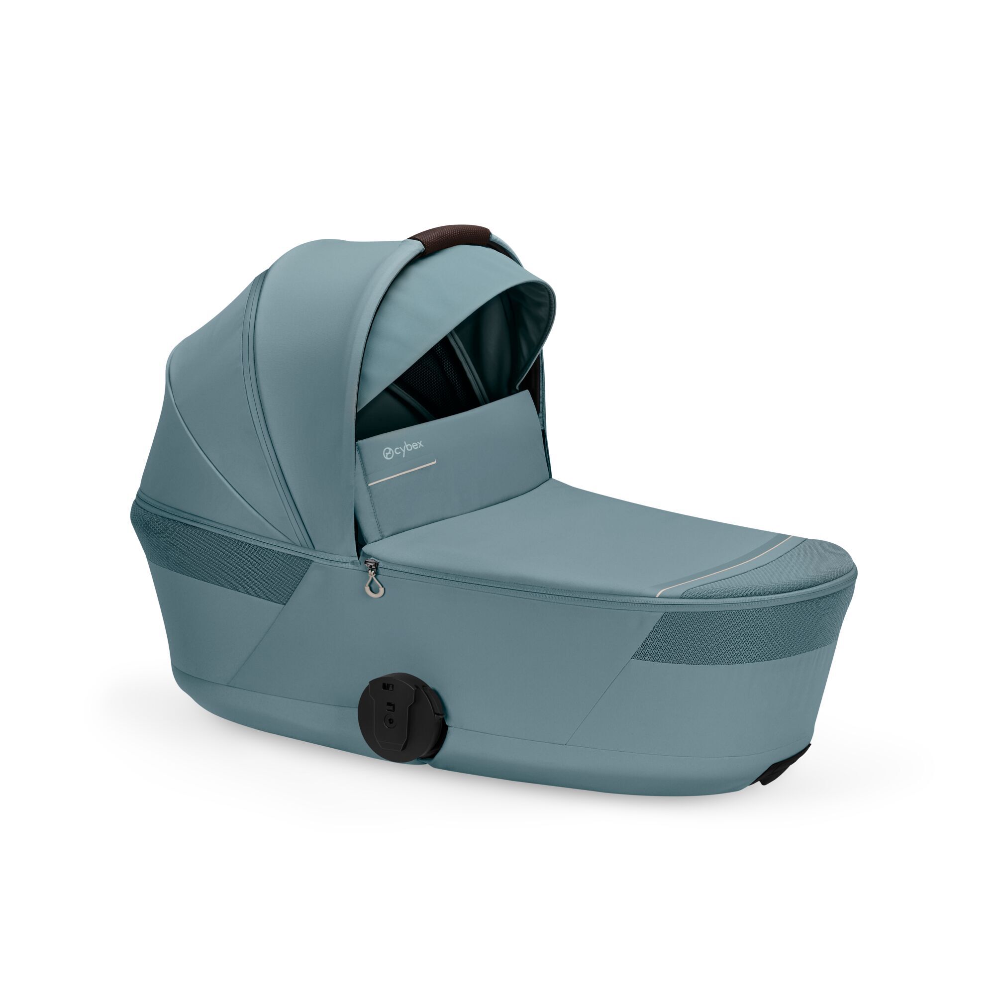 CYBEX Talos S Lux with Fold Cot - Stormy Blue (Taupe Frame) in Stormy Blue (Taupe Frame) large-cybex-neu Bild 2