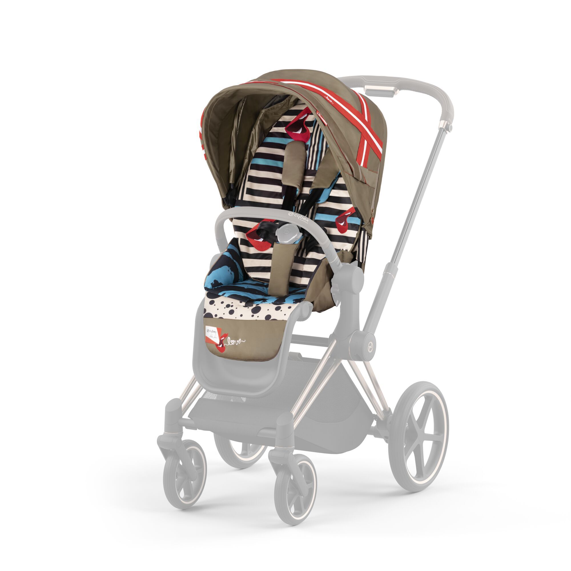 CYBEX Sedačka ke golfov&eacute; konfiguraci Priam &ndash; One Love in One Love large-cybex-neu č&iacute;slo sn&iacute;mku 1