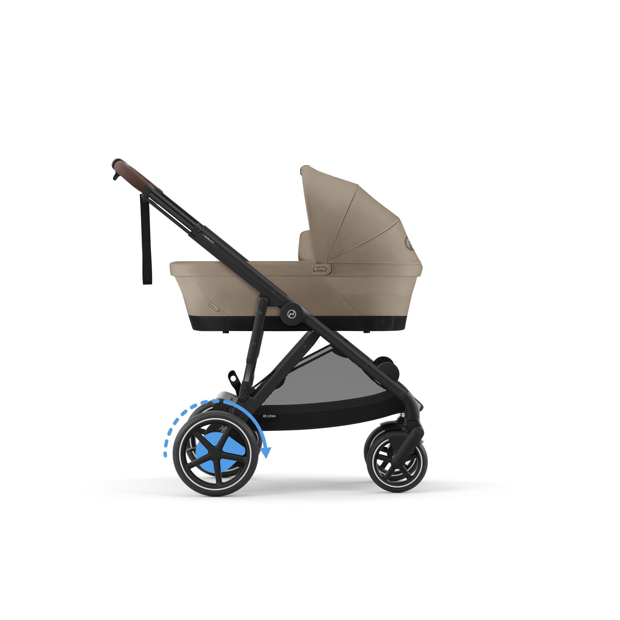 CYBEX e-Gazelle S - Almond Beige (Black Frame) in Almond Beige (Black Frame) large-cybex-us image number 2