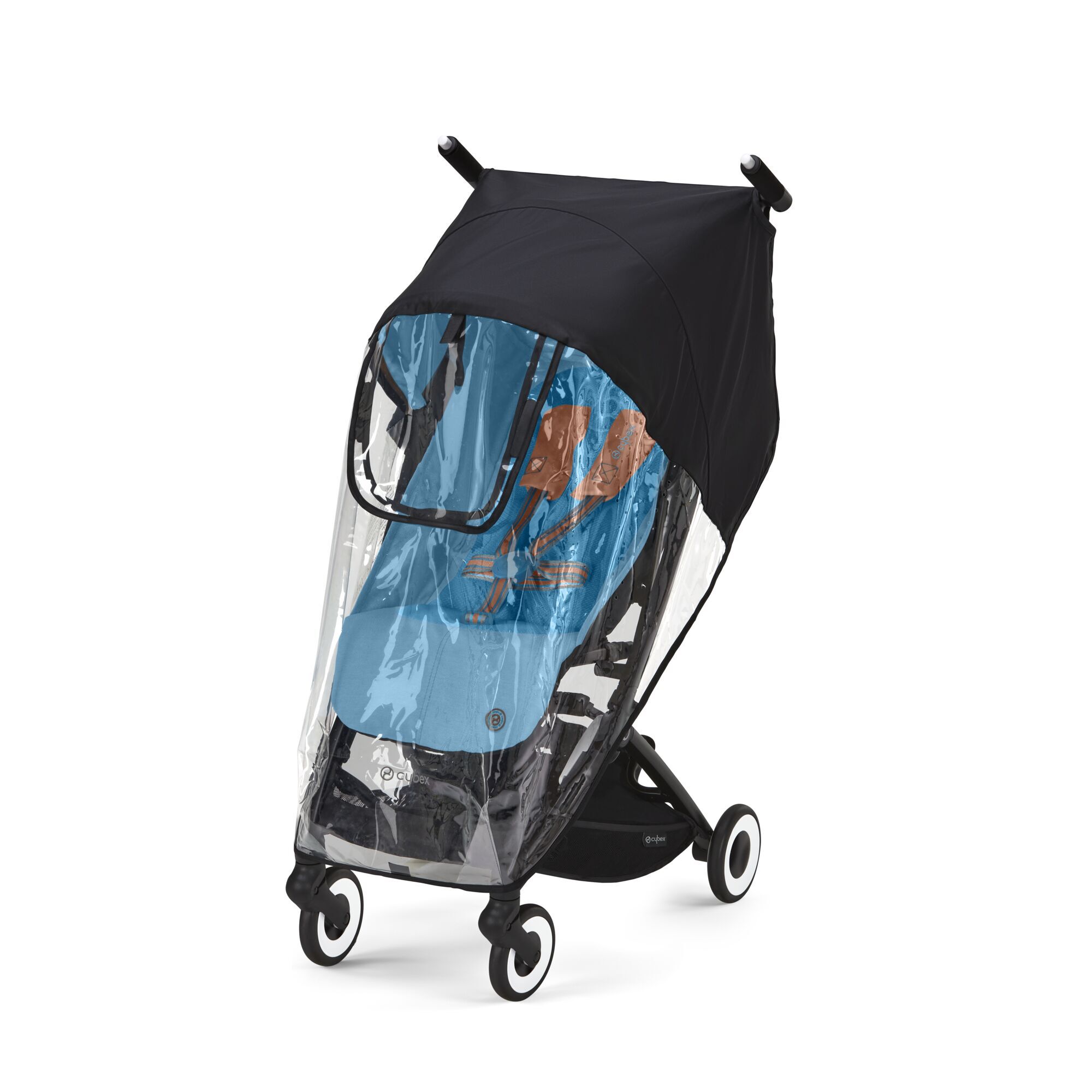 CYBEX Libelle Rain Cover - Transparent in Transparent large-cybex-us image number 1