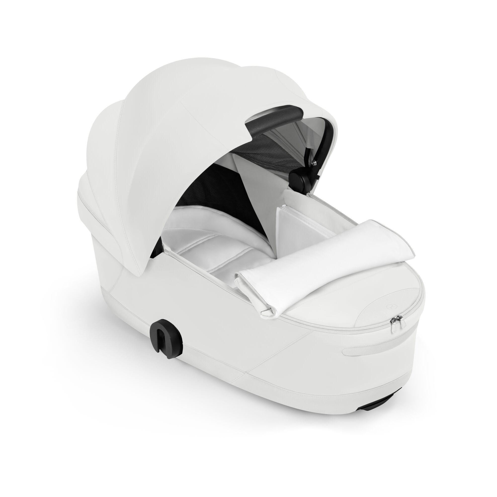 CYBEX Priam Fold Lux Carry Cot Style - Off White in Off White large-cybex-us image number 2