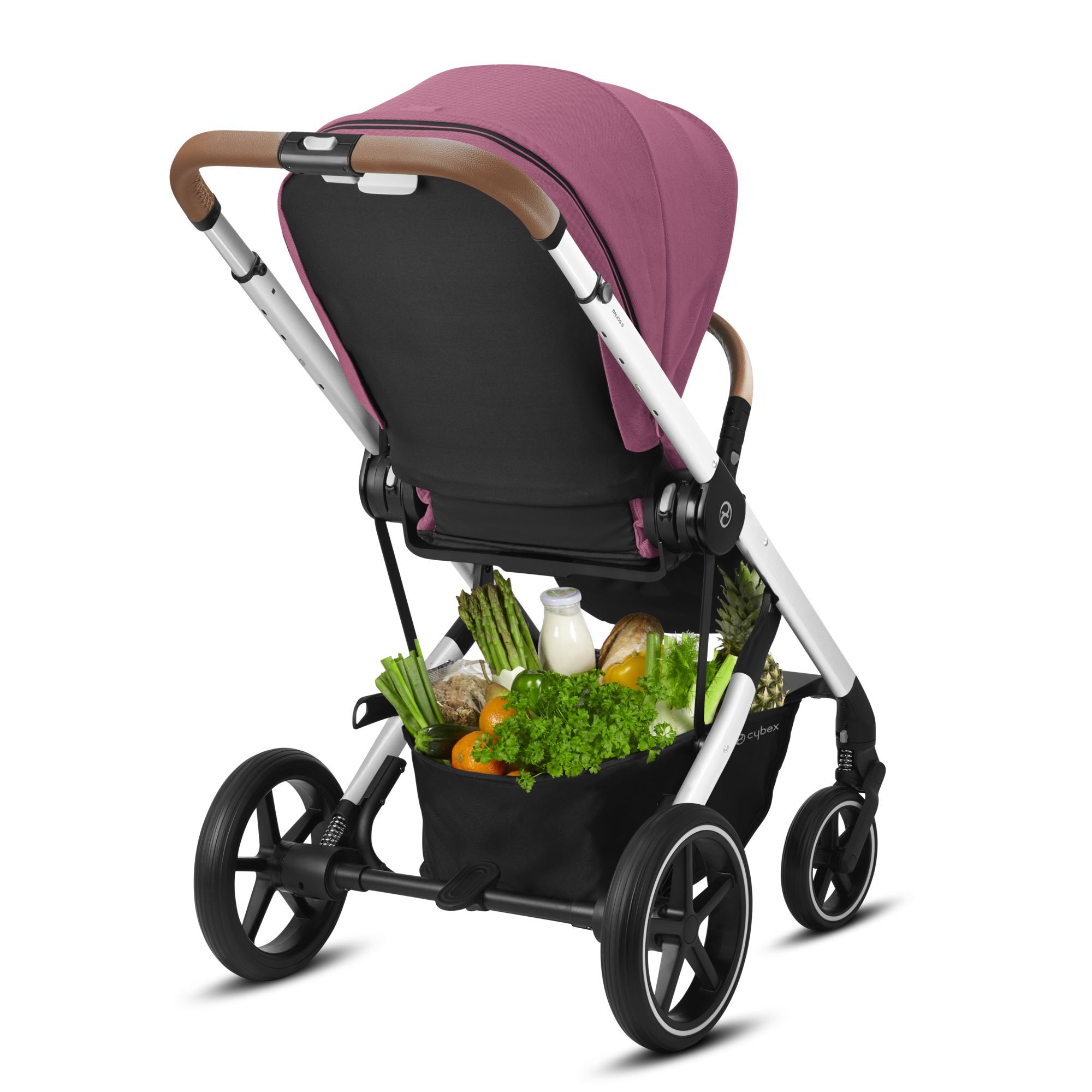 CYBEX Balios S Lux - Magnolia Pink (Silver Frame) in Magnolia Pink (Silver Frame) large-cybex-us image number 4