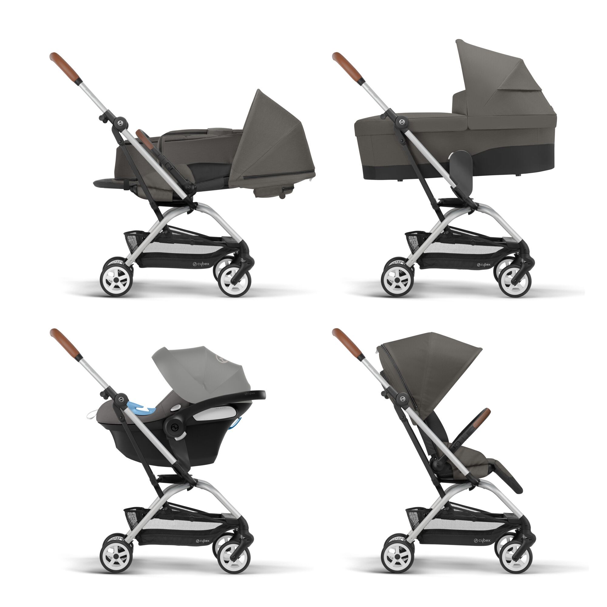 CYBEX Eezy S Twist 2 &ndash; Soho Grey (r&aacute;m v barvě Silver) in Soho Grey (Silver Frame) large-cybex-neu č&iacute;slo sn&iacute;mku 6